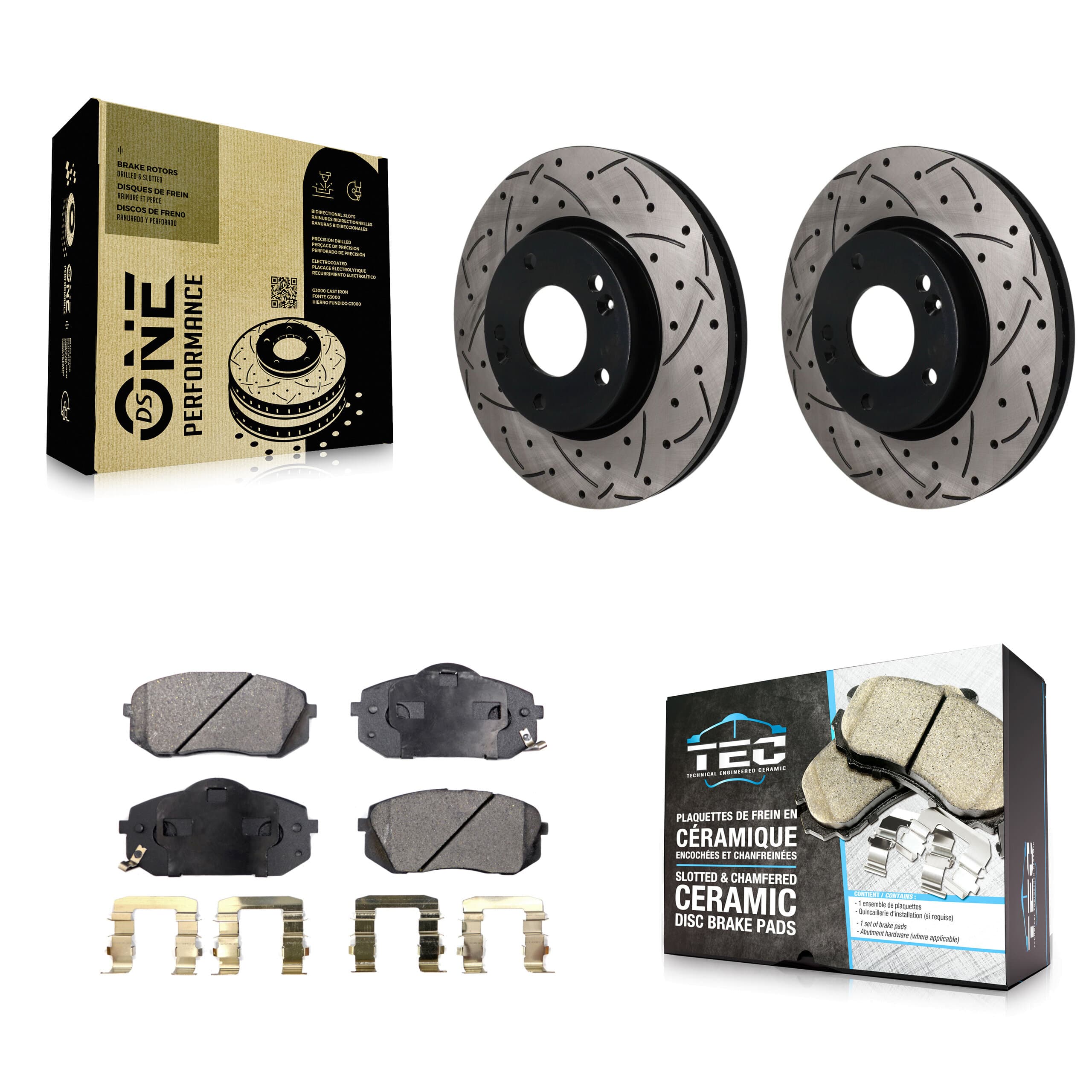 Transit Auto - KDT-102006 - Front Disc Brake Kits image 1