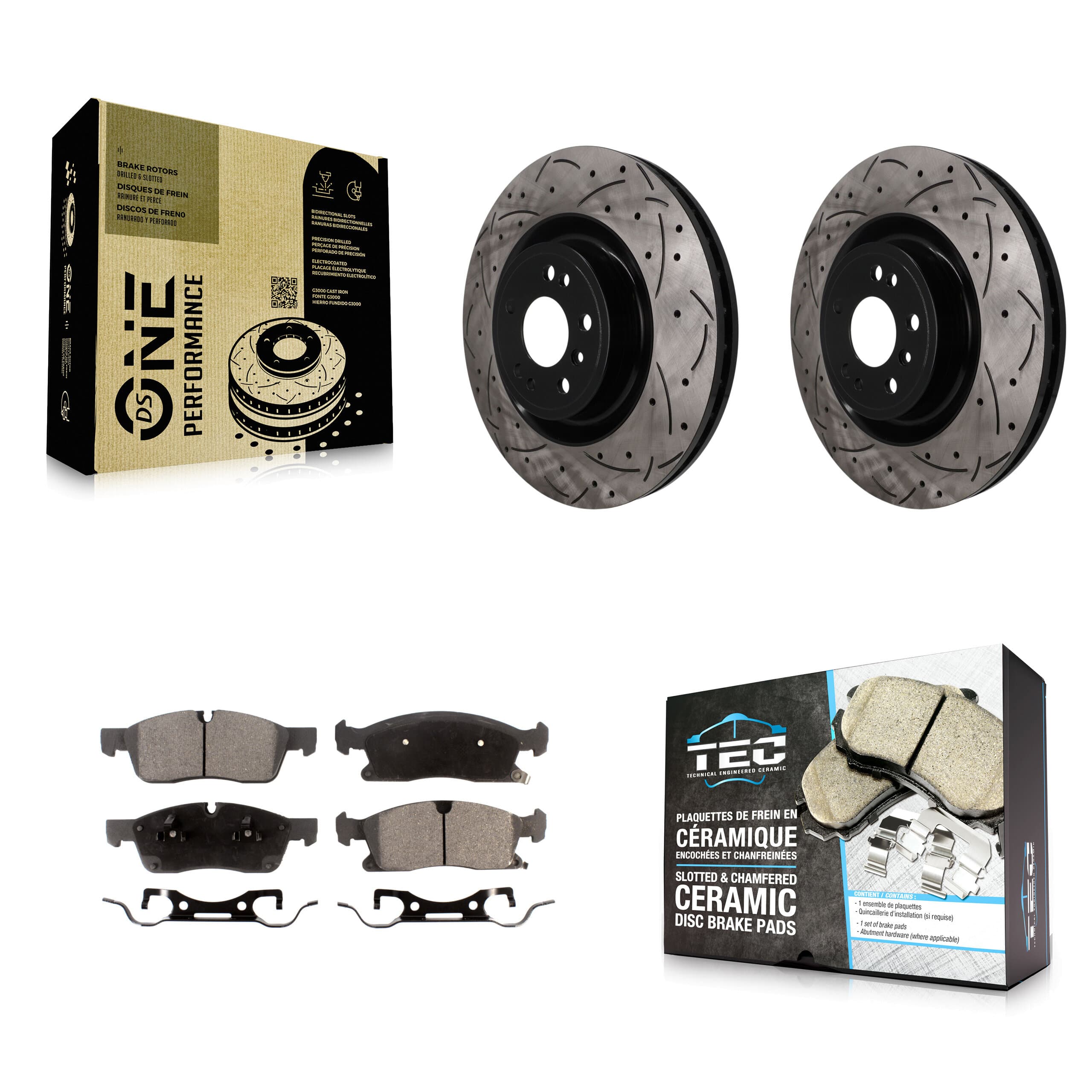 Transit Auto - KDT-102012 - Front Disc Brake Kits image 1