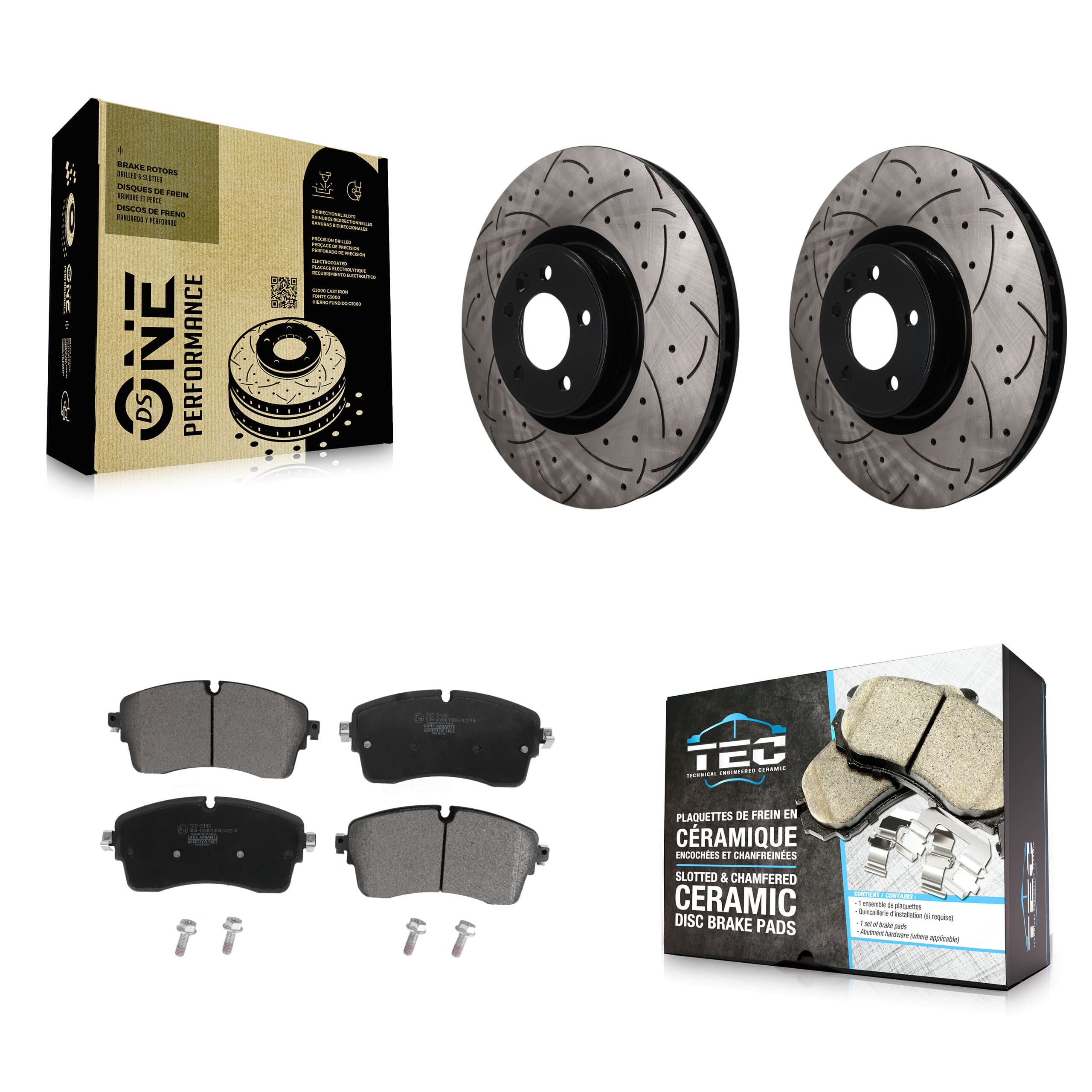Transit Auto - KDT-102014 - Front Disc Brake Kits image 1