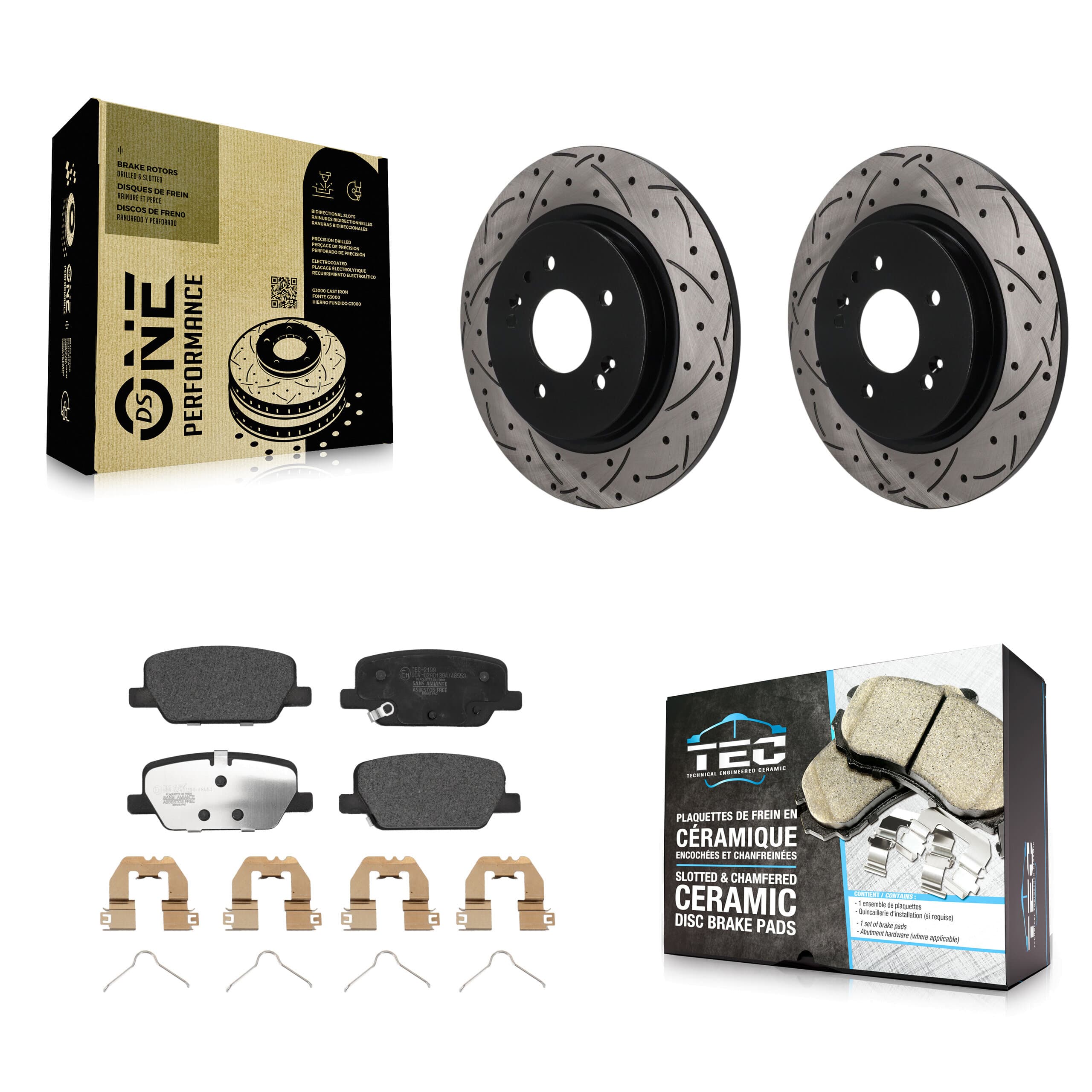 Transit Auto - KDT-102021 - Rear Disc Brake Kits image 1