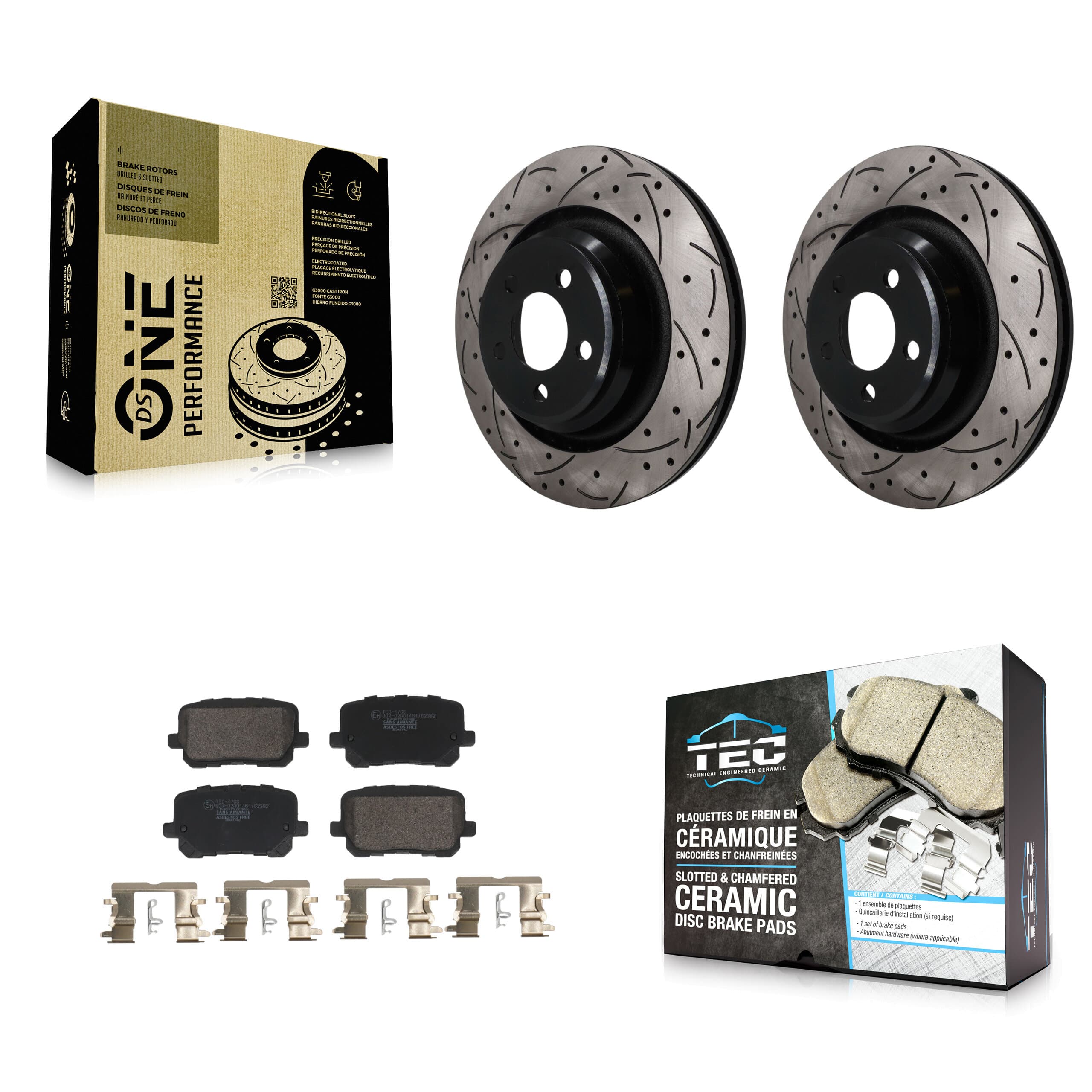 Transit Auto - KDT-102031 - Rear Disc Brake Kits image 1