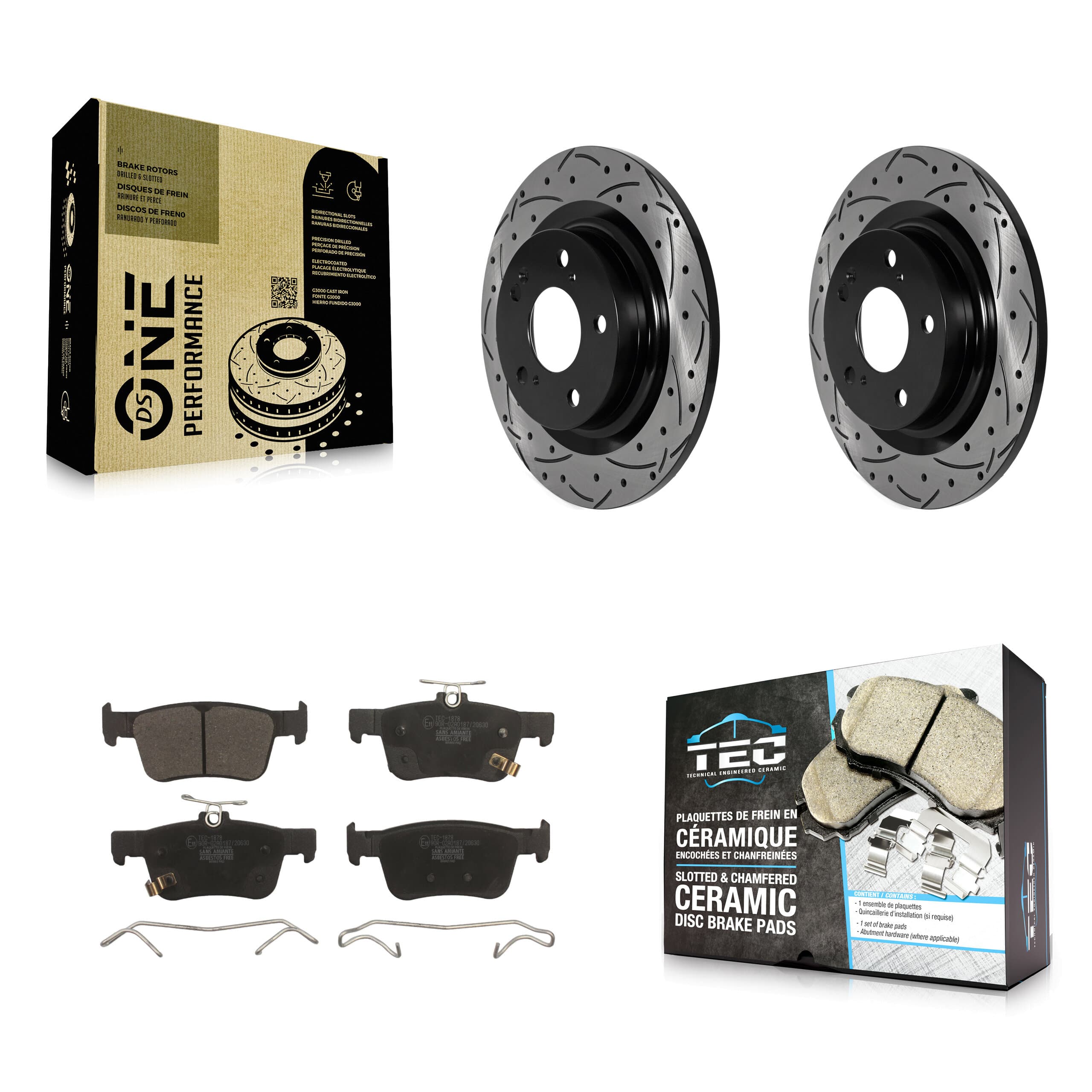 Transit Auto - KDT-102033 - Rear Disc Brake Kits image 1
