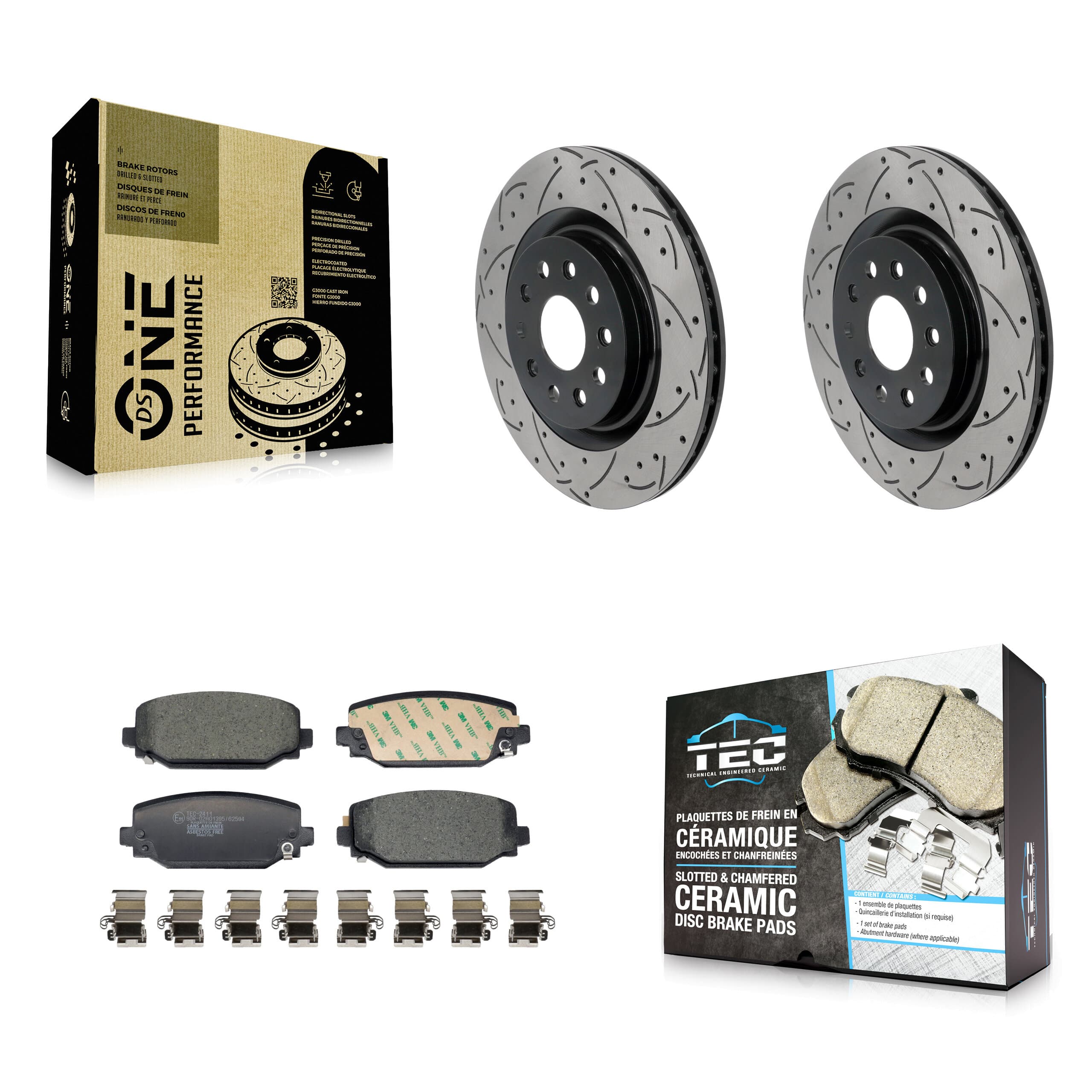 Transit Auto - KDT-102040 - Rear Disc Brake Kits image 1