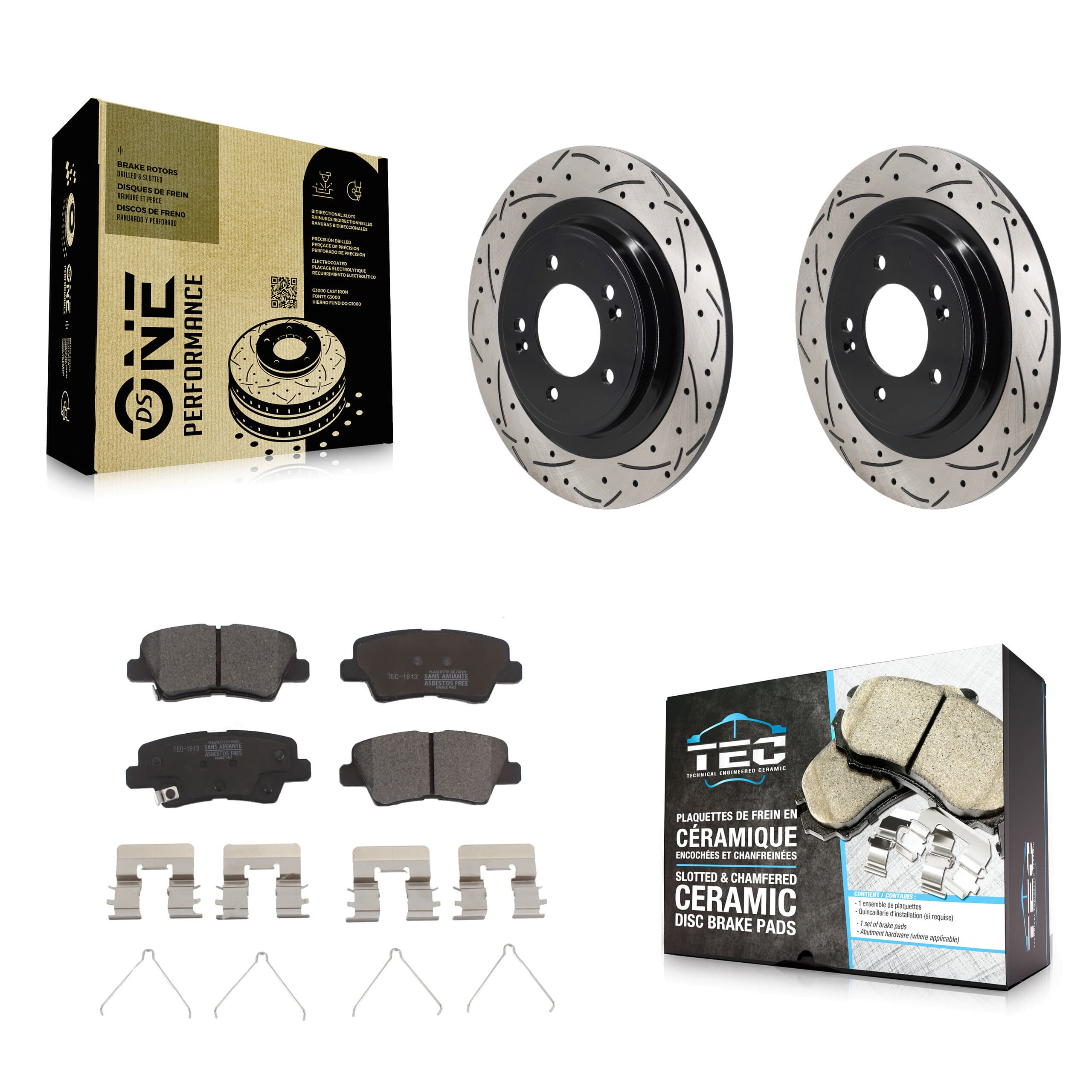 Transit Auto - KDT-102042 - Rear Disc Brake Kits image 1