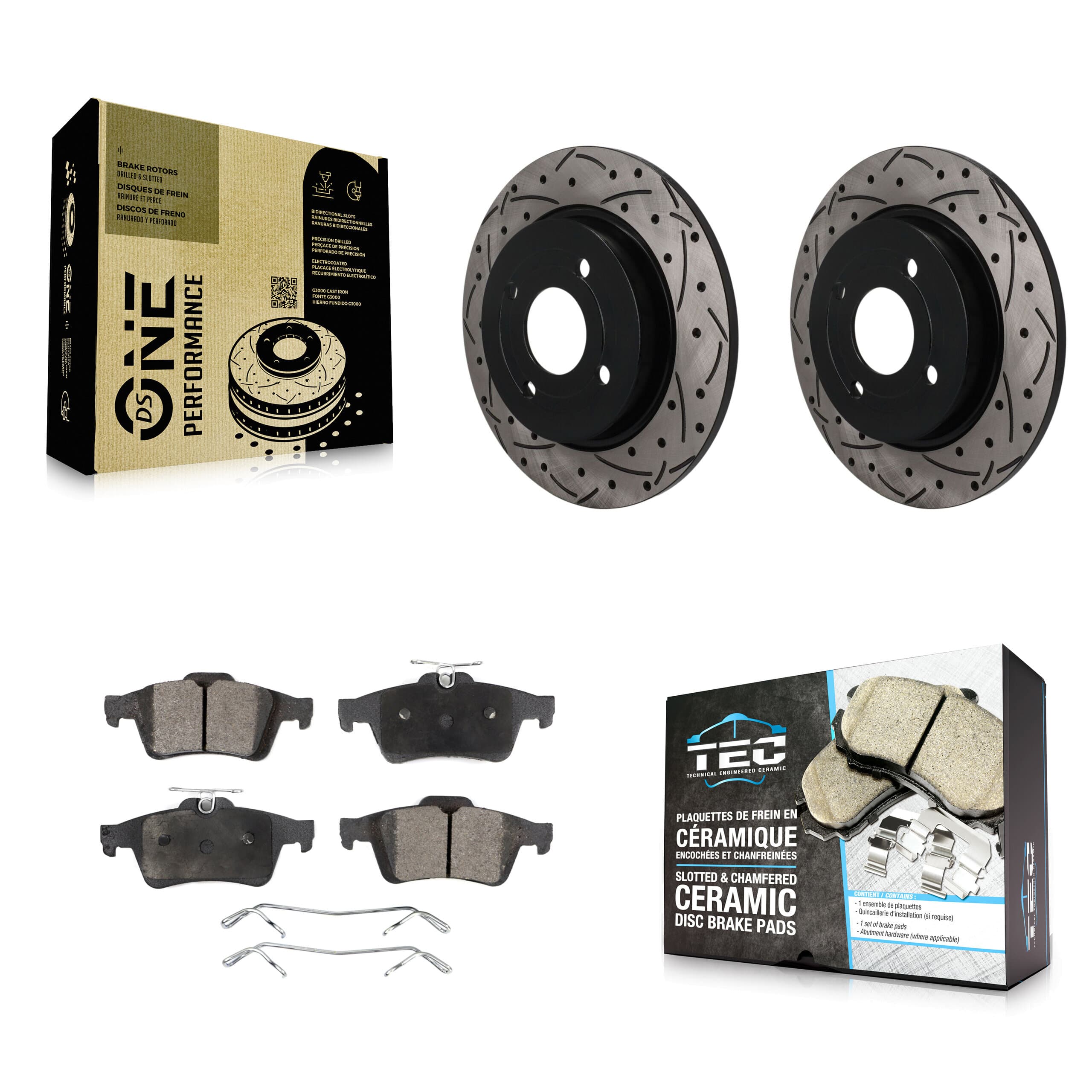 Transit Auto - KDT-102043 - Rear Disc Brake Kits image 1