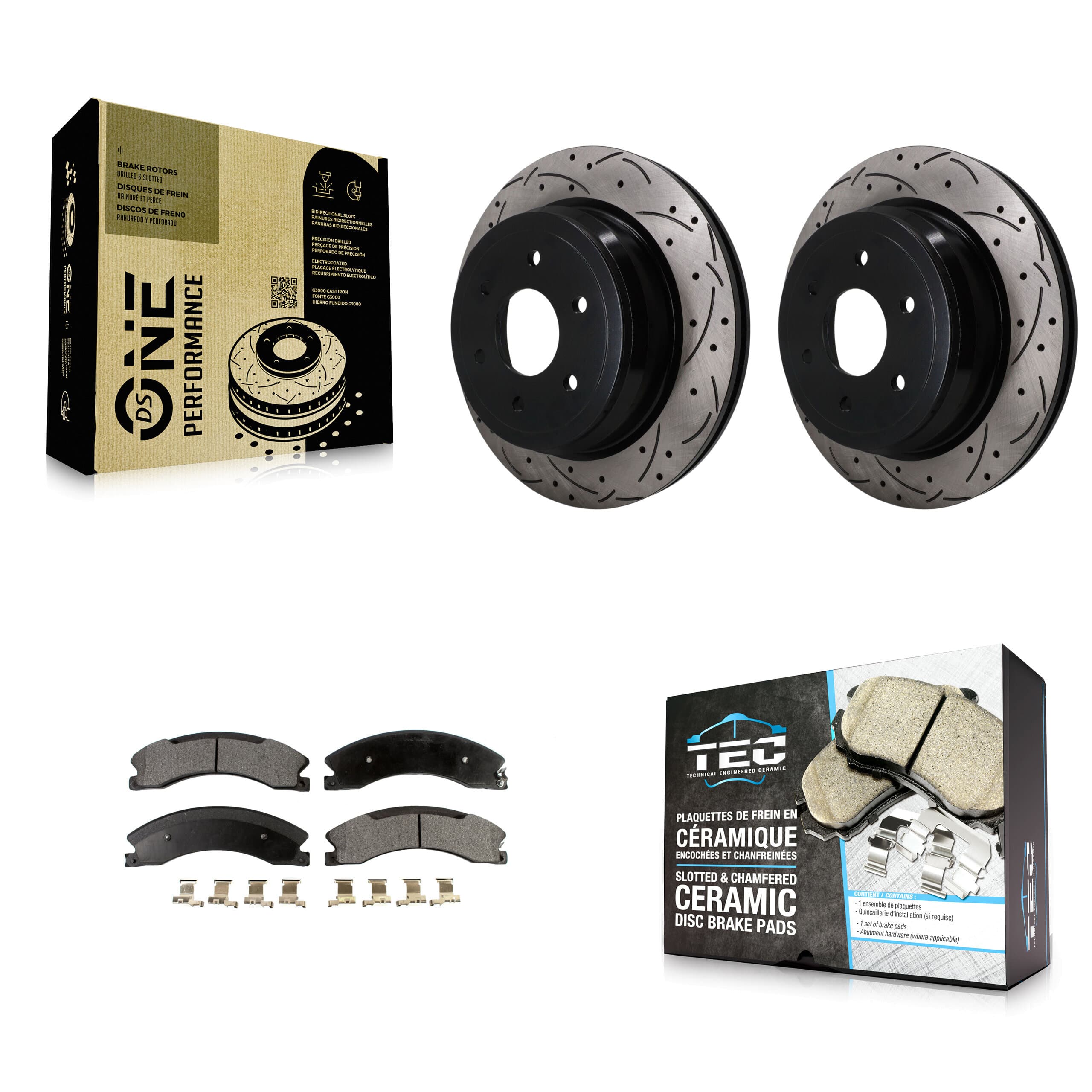 Transit Auto - KDT-102050 - Rear Disc Brake Kits image 1