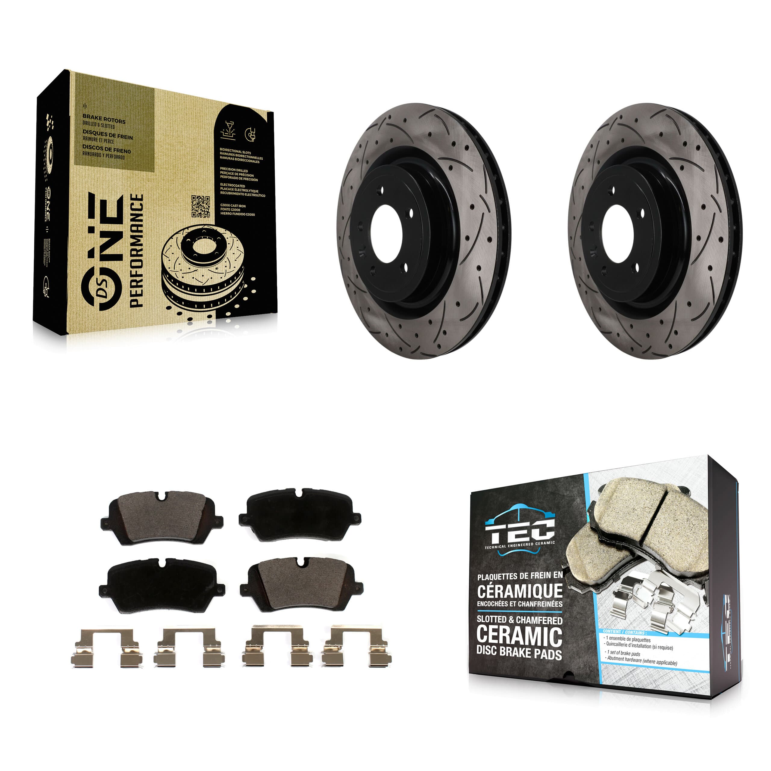 Transit Auto - KDT-102052 - Rear Disc Brake Kits image 1