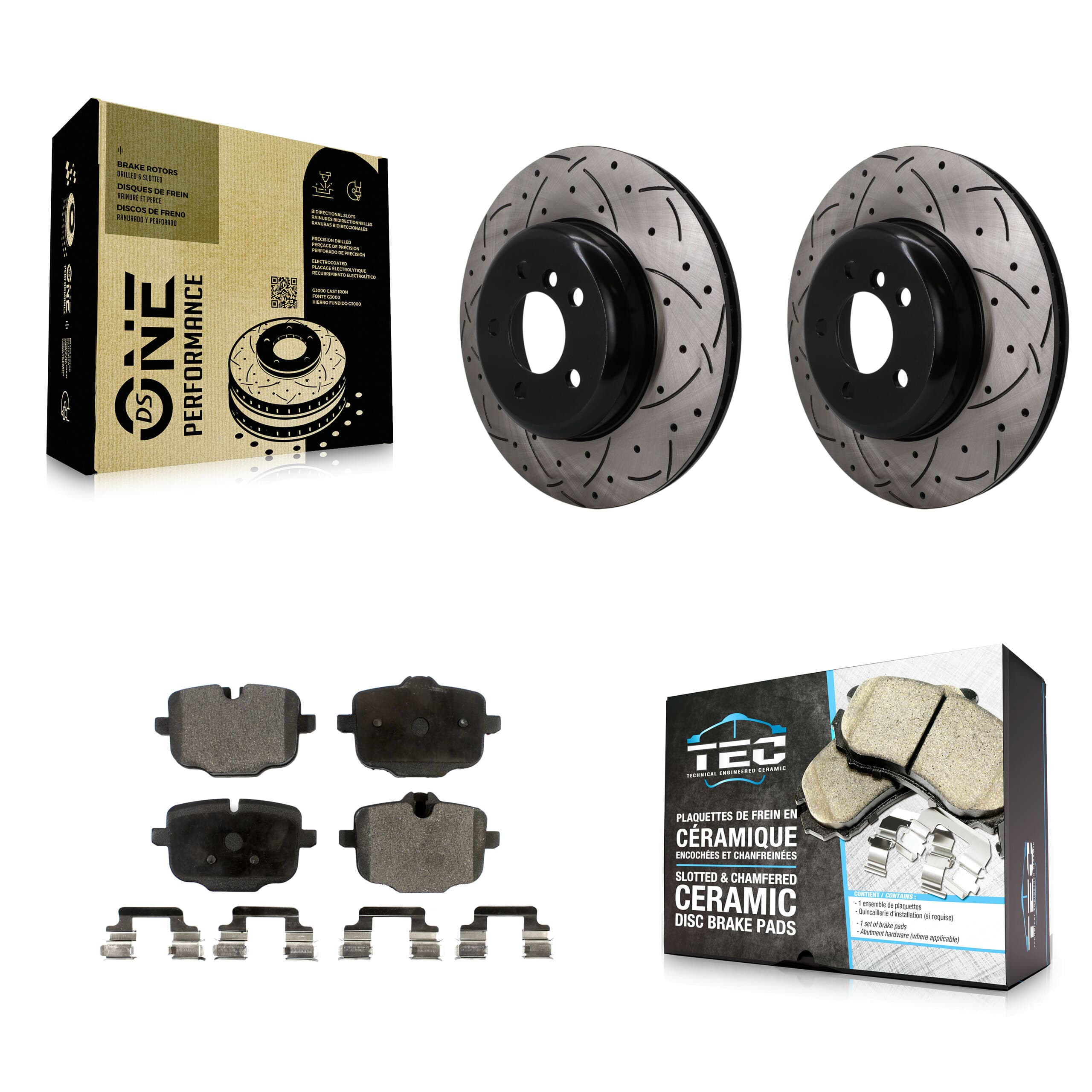 Transit Auto - KDT-102057 - Rear Disc Brake Kits image 1