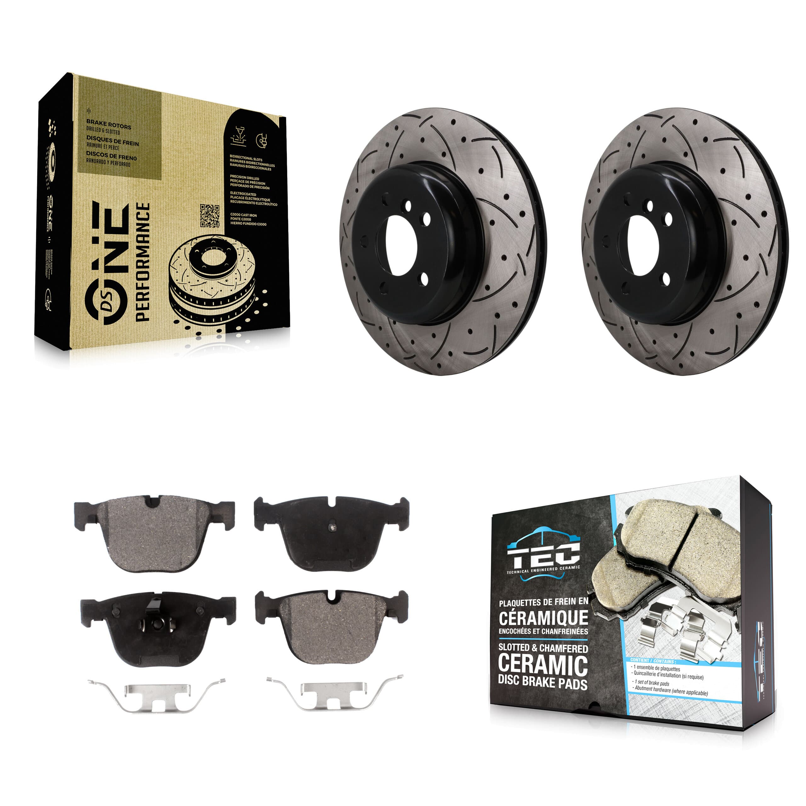 Transit Auto - KDT-102058 - Rear Disc Brake Kits image 1
