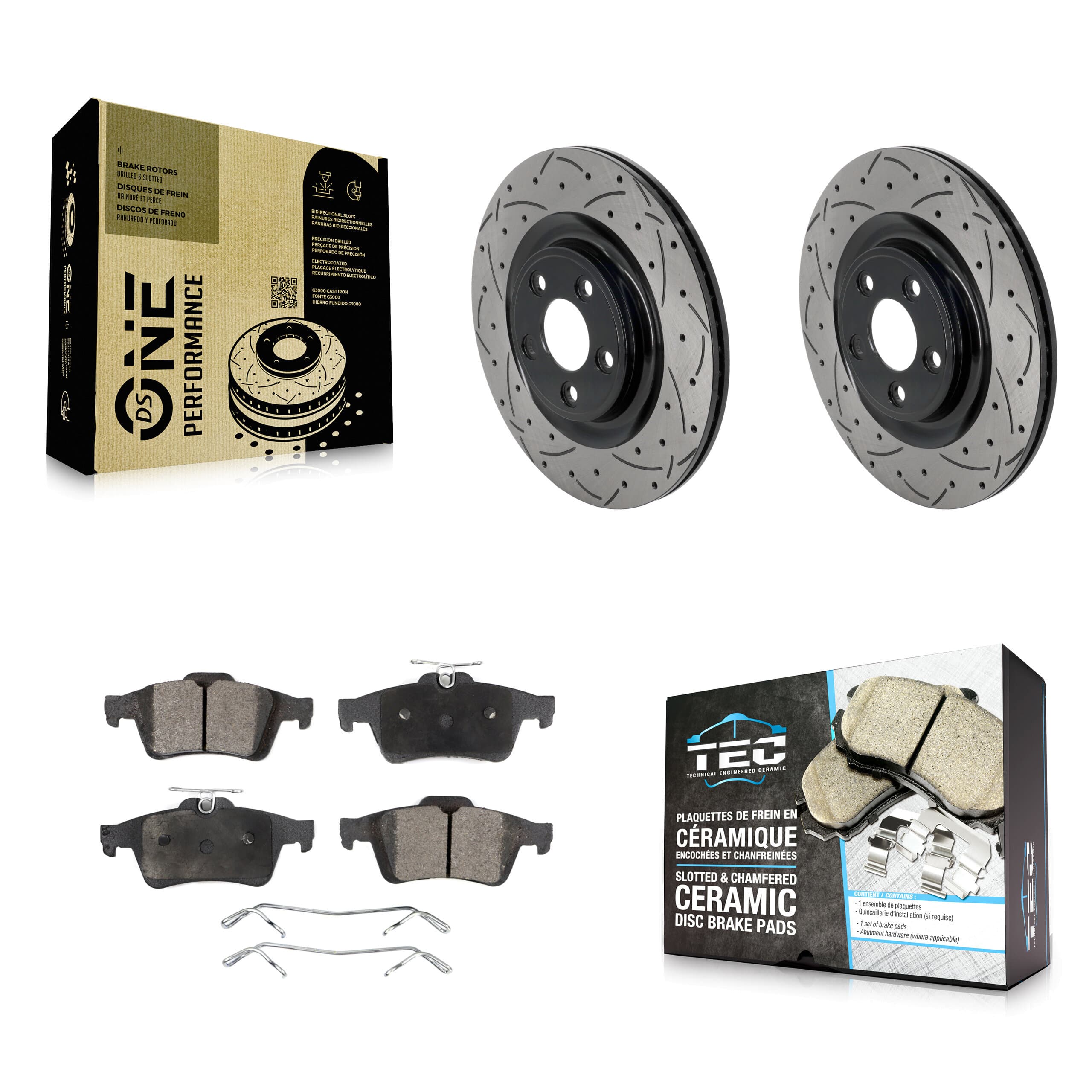 Transit Auto - KDT-102060 - Rear Disc Brake Kits image 1