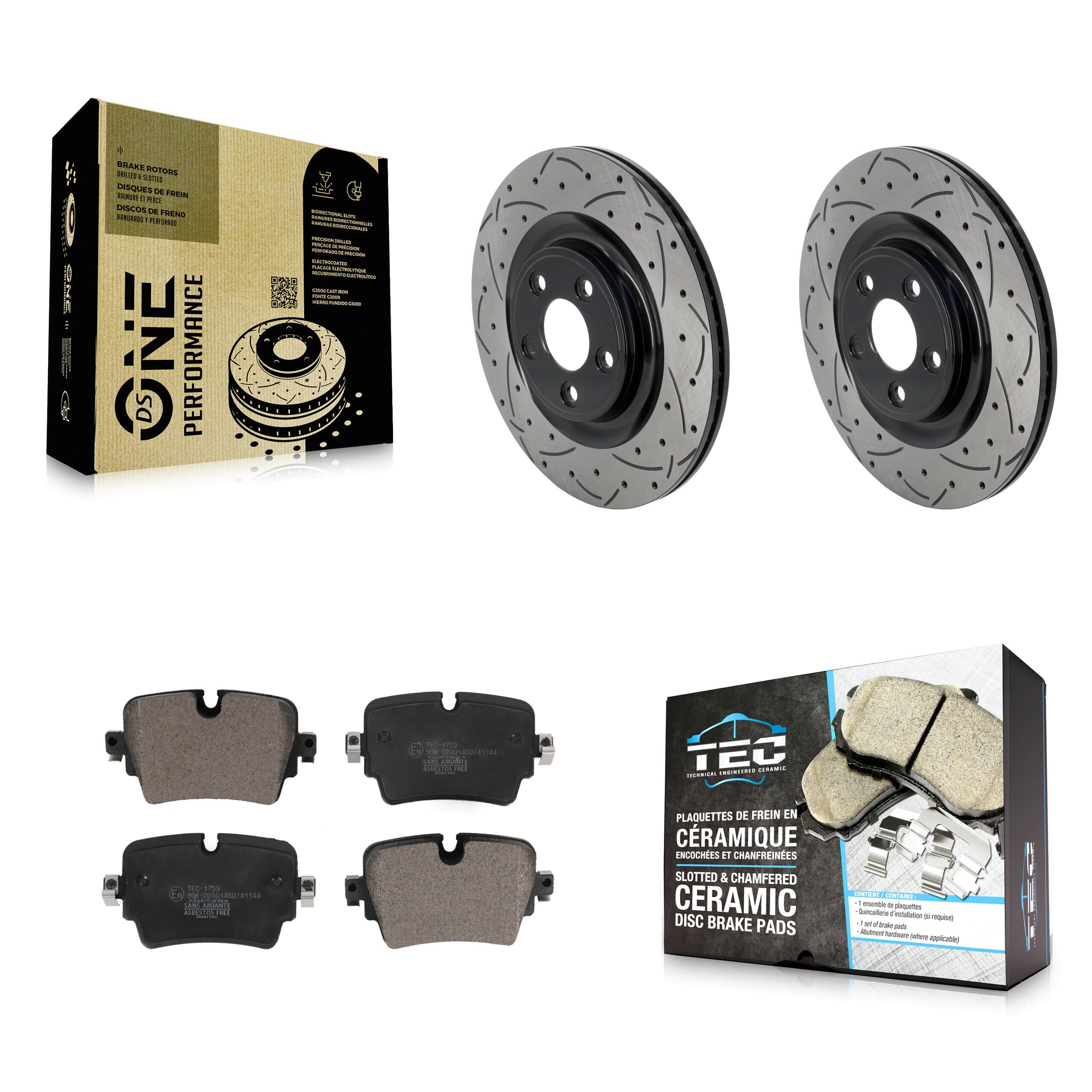 Transit Auto - KDT-102061 - Rear Disc Brake Kits image 1