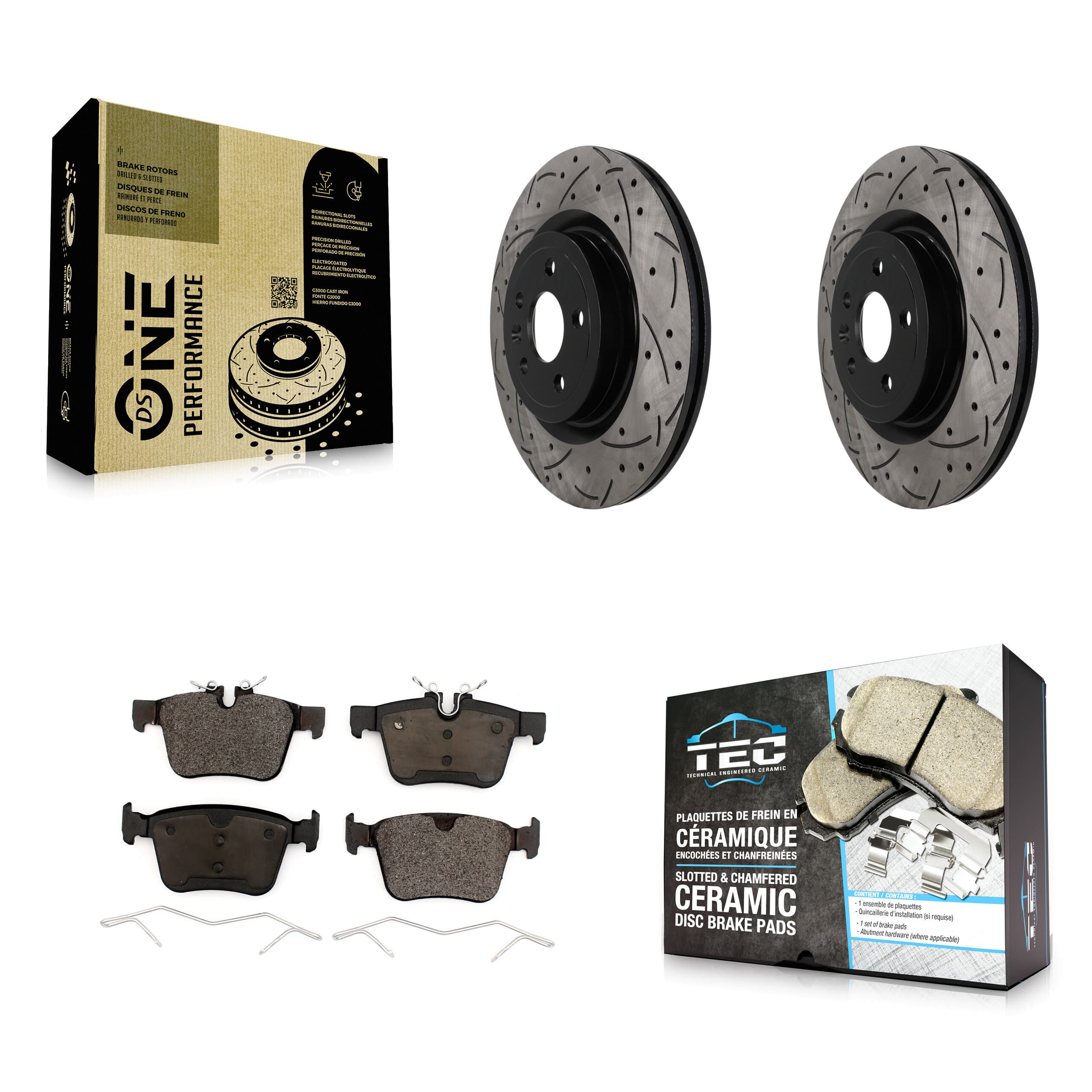 Transit Auto - KDT-102064 - Rear Disc Brake Kits image 1