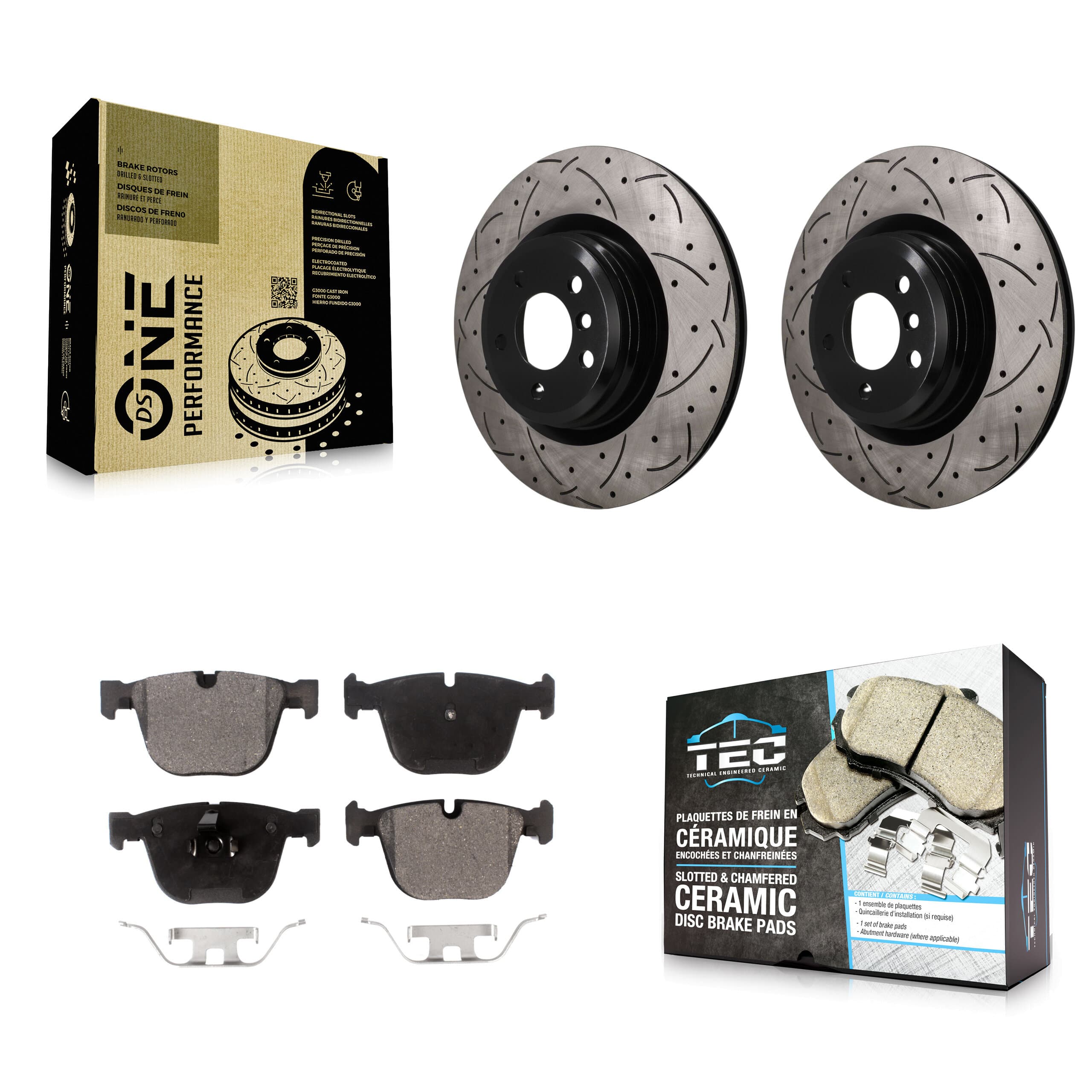 Transit Auto - KDT-102078 - Rear Disc Brake Kits image 1