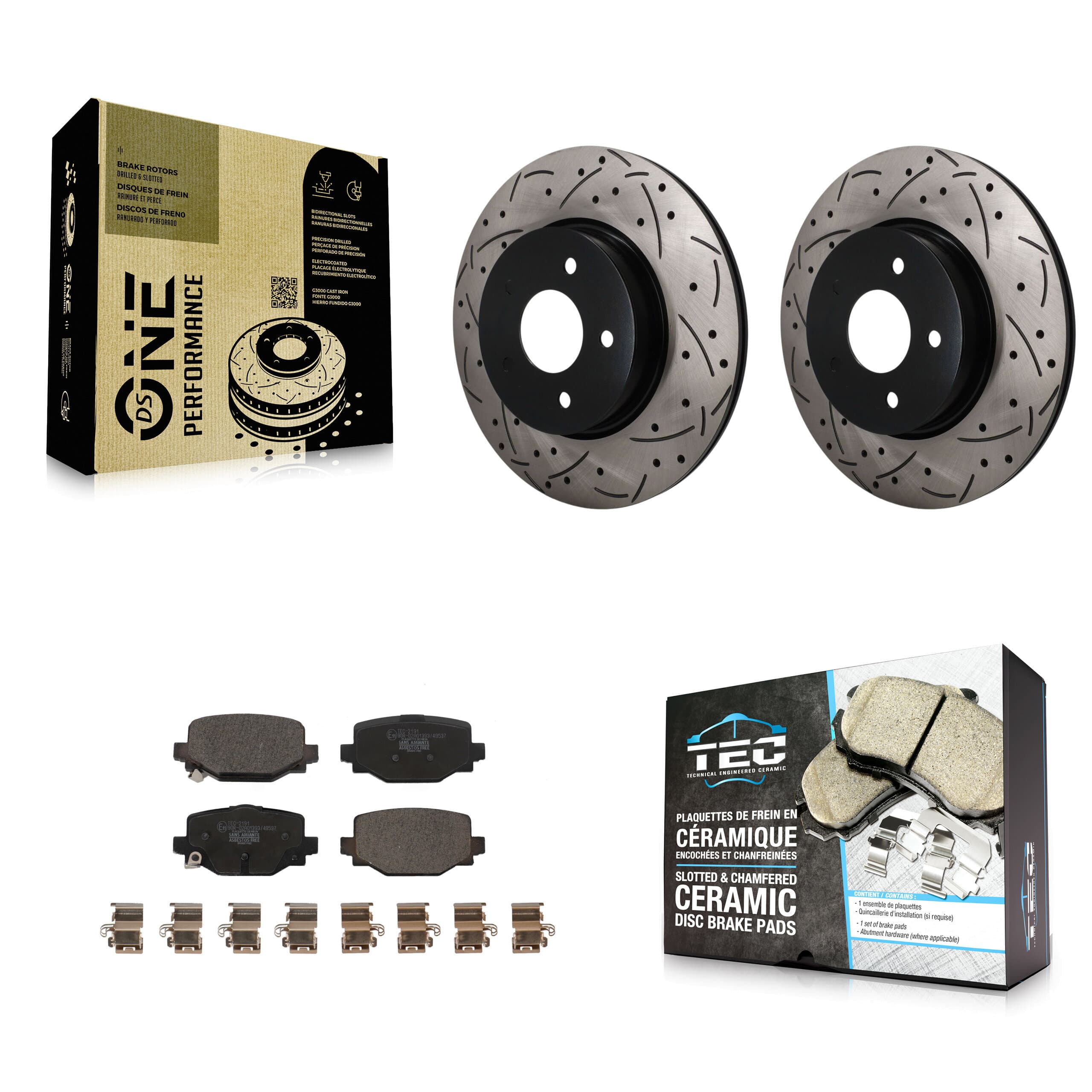 Transit Auto - KDT-102085 - Rear Disc Brake Kits image 1