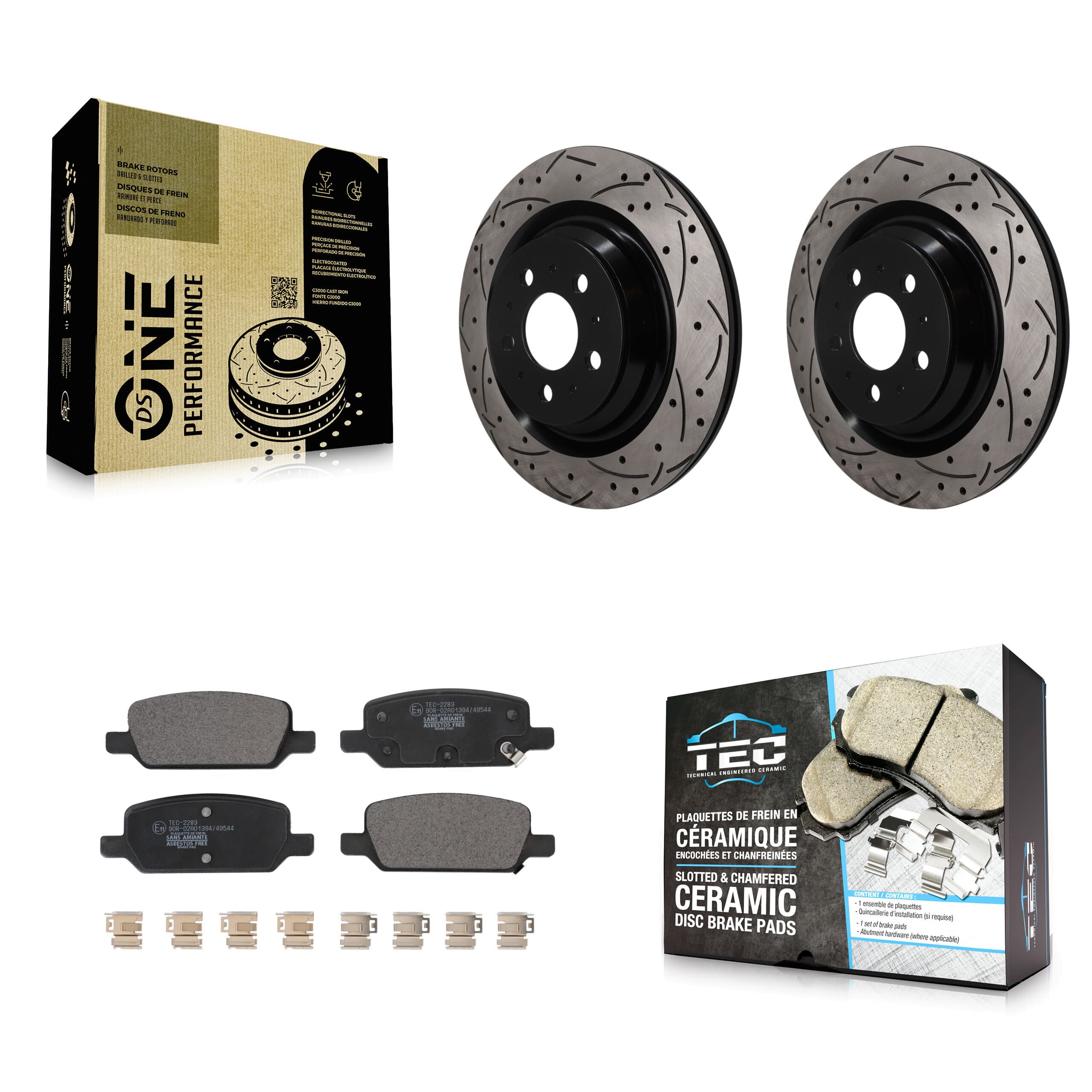 Transit Auto - KDT-102089 - Rear Disc Brake Kits image 1
