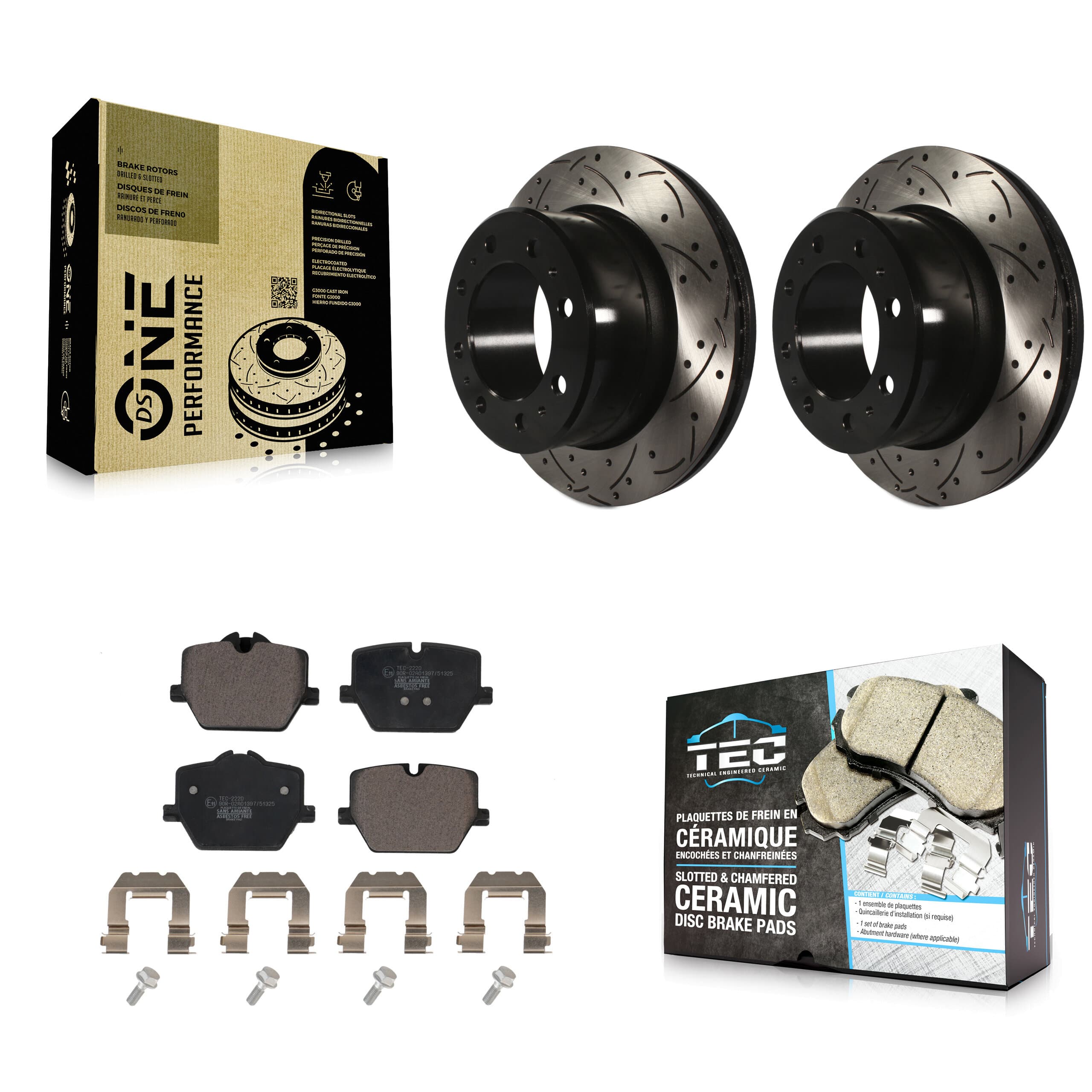 Transit Auto - KDT-102091 - Rear Disc Brake Kits image 1