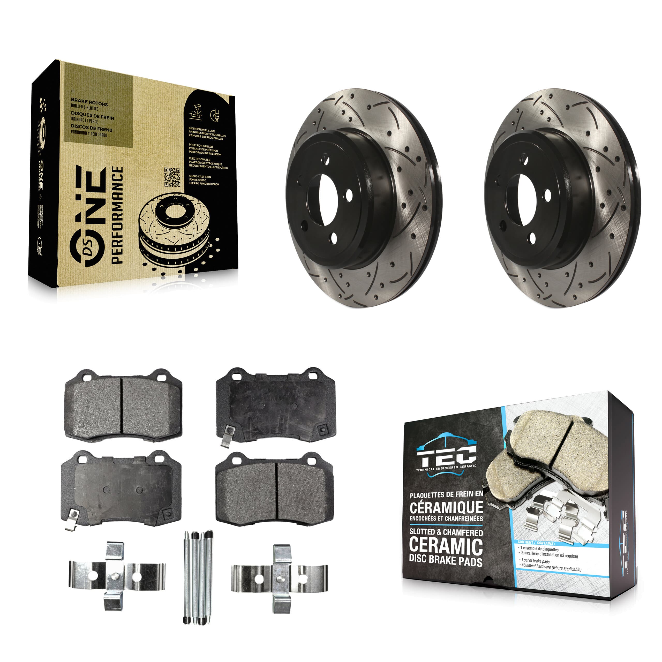 Transit Auto - KDT-102165 - Rear Disc Brake Kits image 1