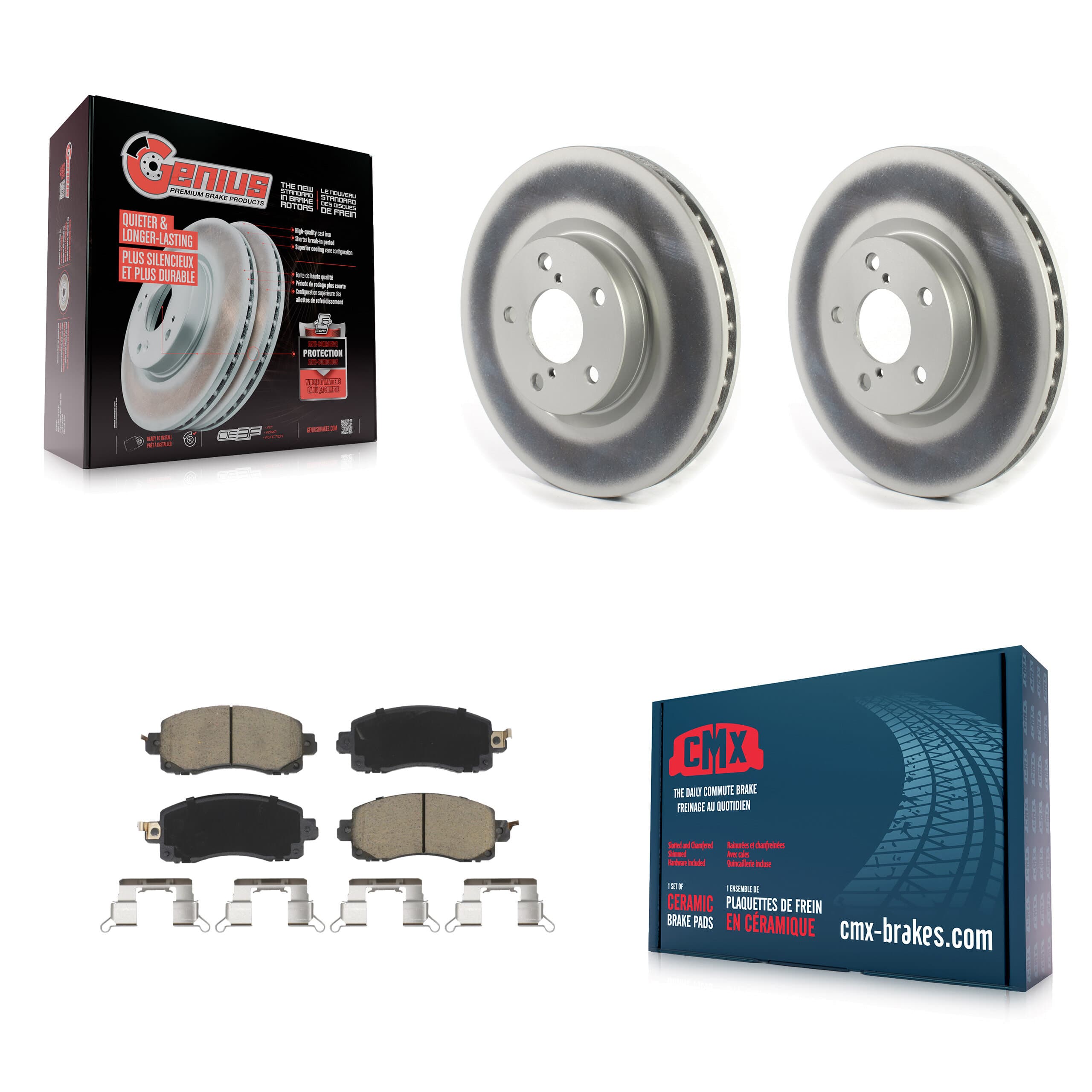 Transit Auto - KGC-100017 - Front Disc Brake Kits image 1