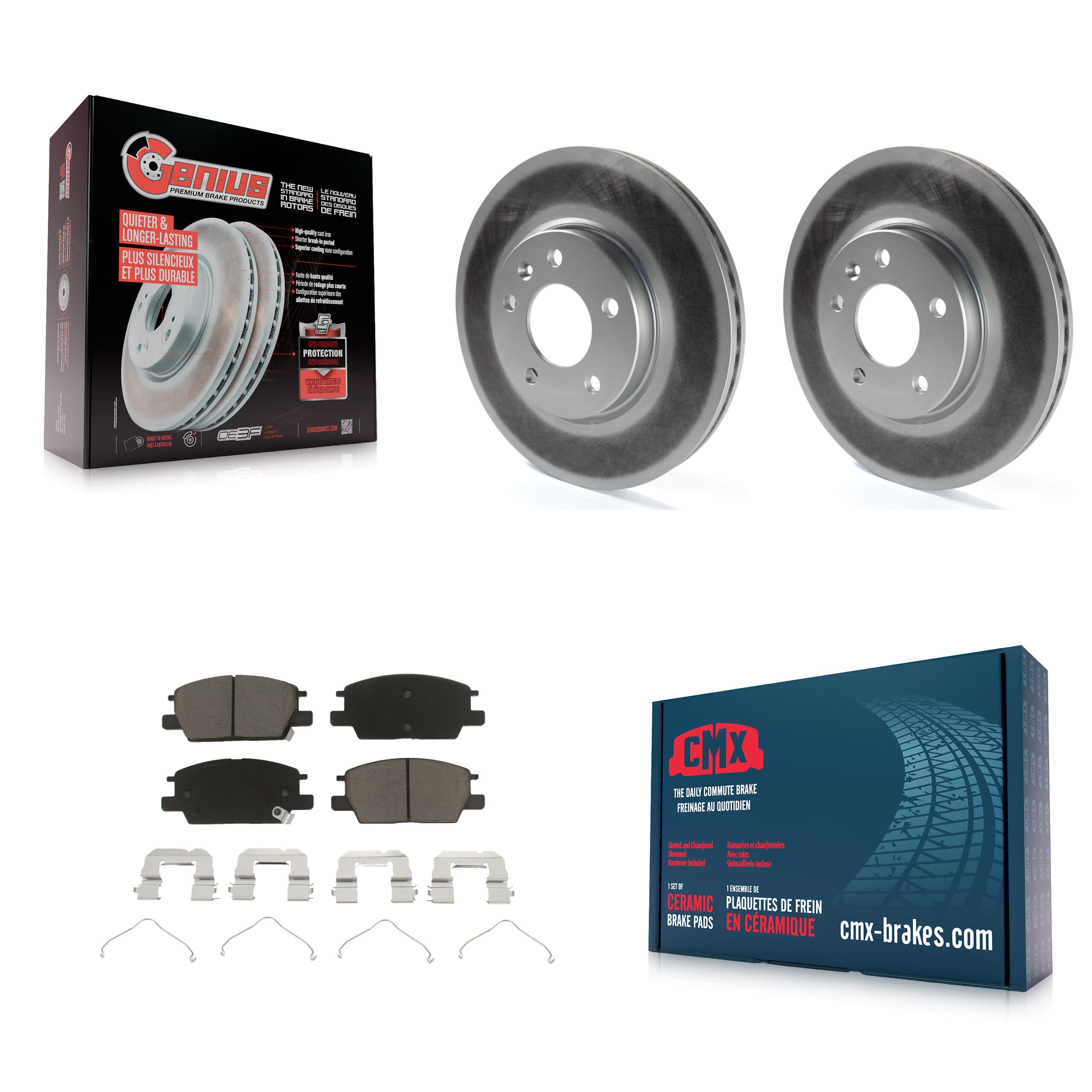 Transit Auto - KGC-100025 - Front Disc Brake Kits image 1