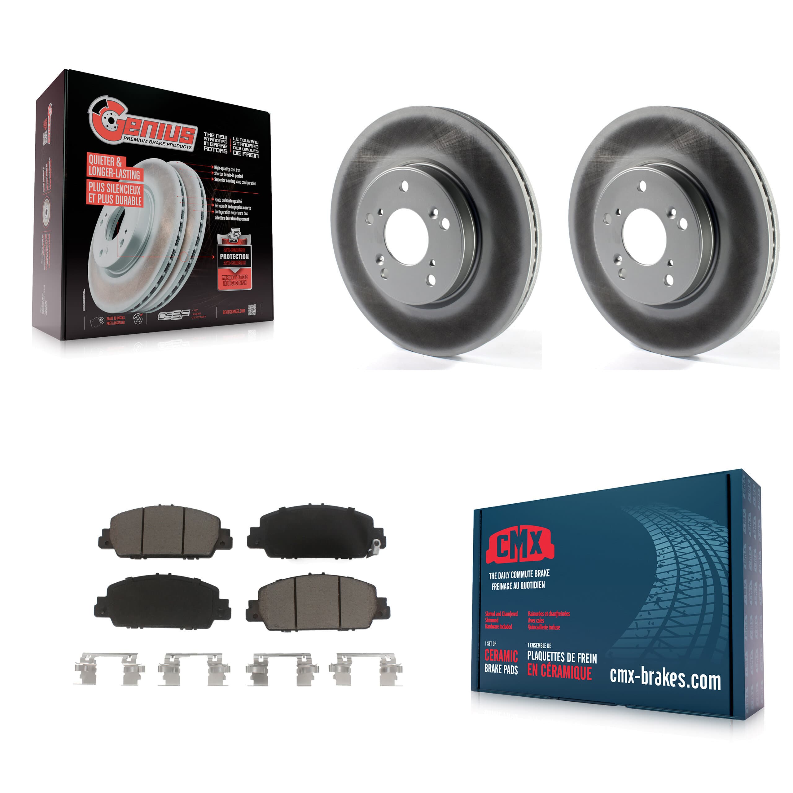 Transit Auto - KGC-100030 - Front Disc Brake Kits image 1