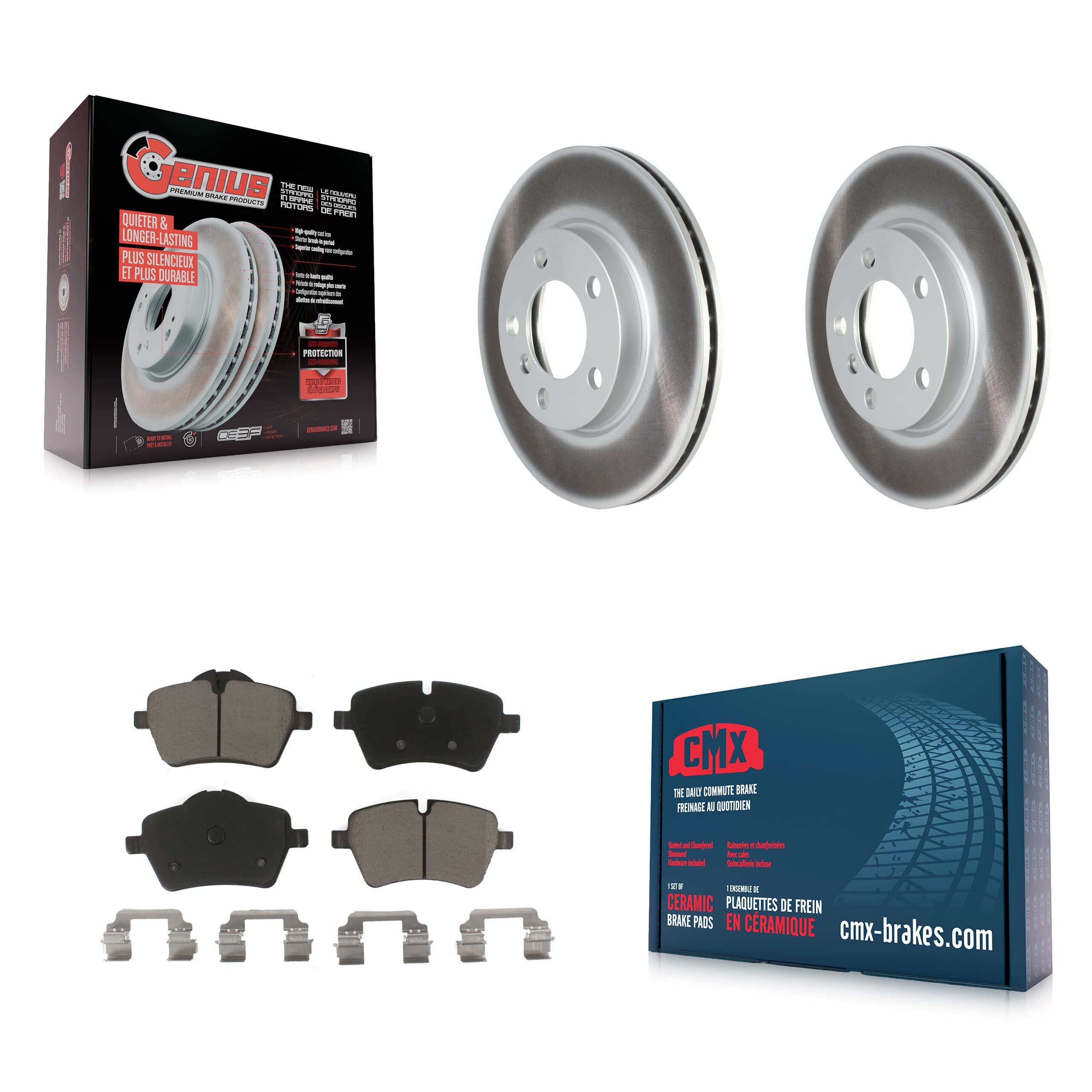 Transit Auto - KGC-100037 - Front Disc Brake Kits image 1