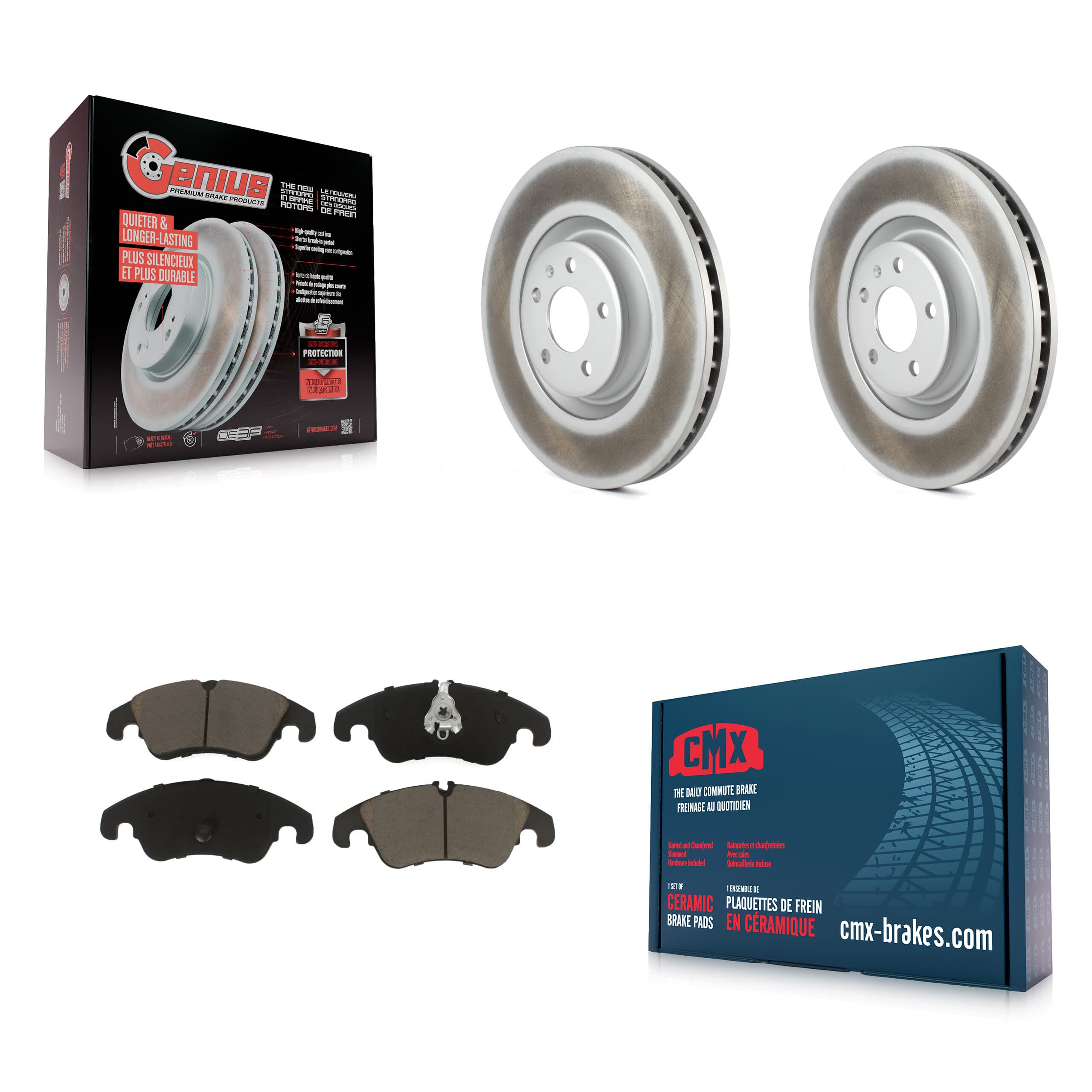 Transit Auto - KGC-100044 - Front Disc Brake Kits image 1