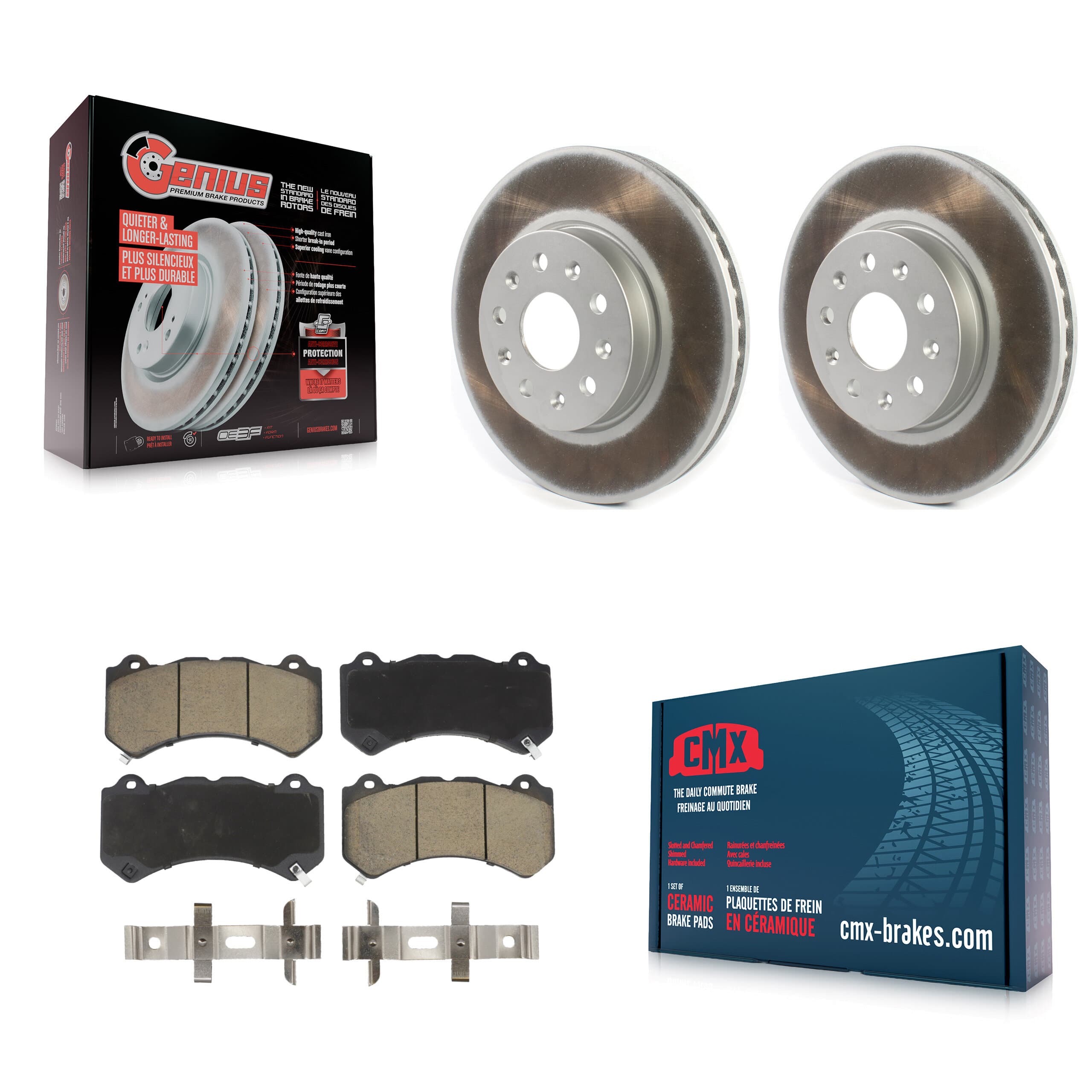 Transit Auto - KGC-100053 - Front Disc Brake Kits image 1