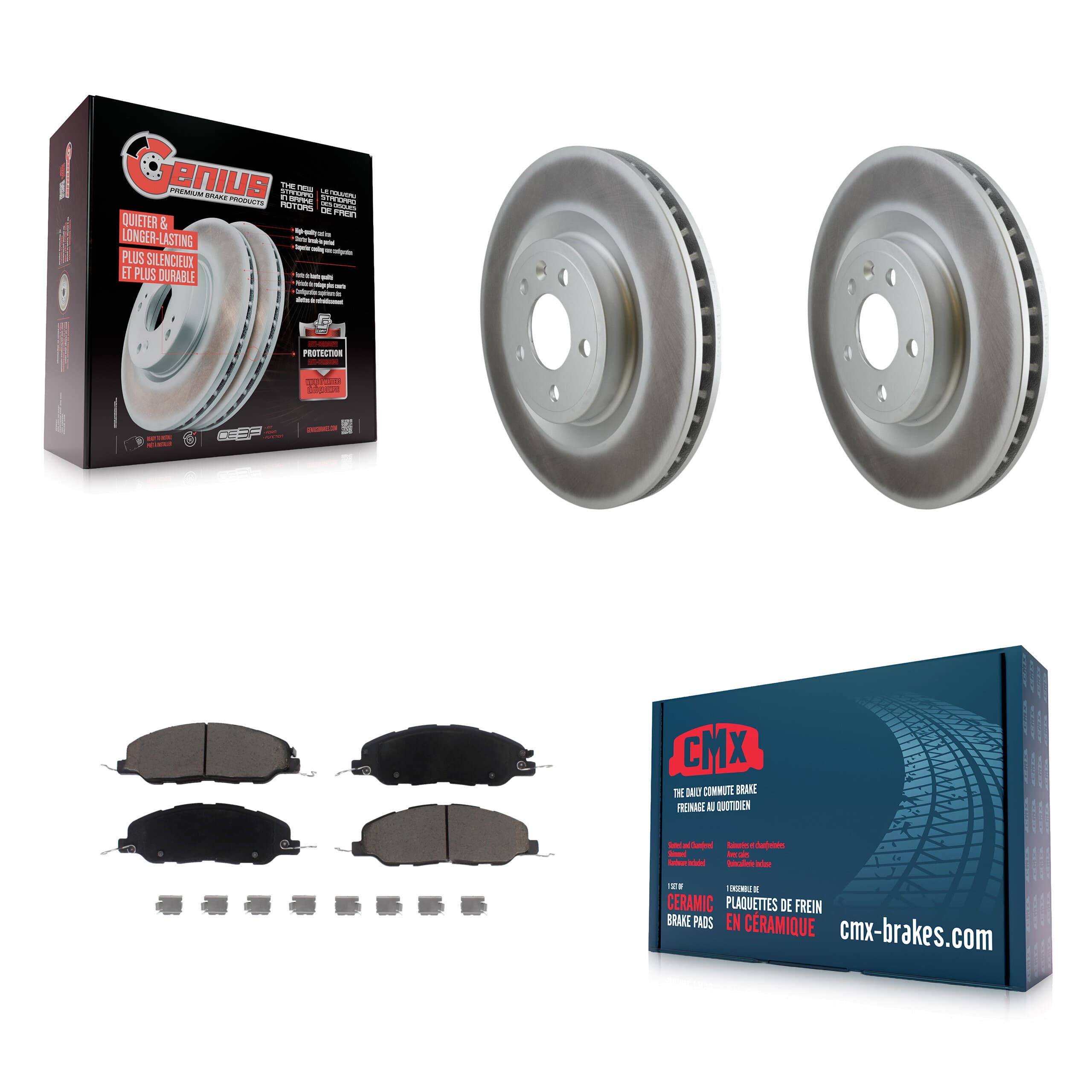 Transit Auto - KGC-100054 - Front Disc Brake Kits image 1