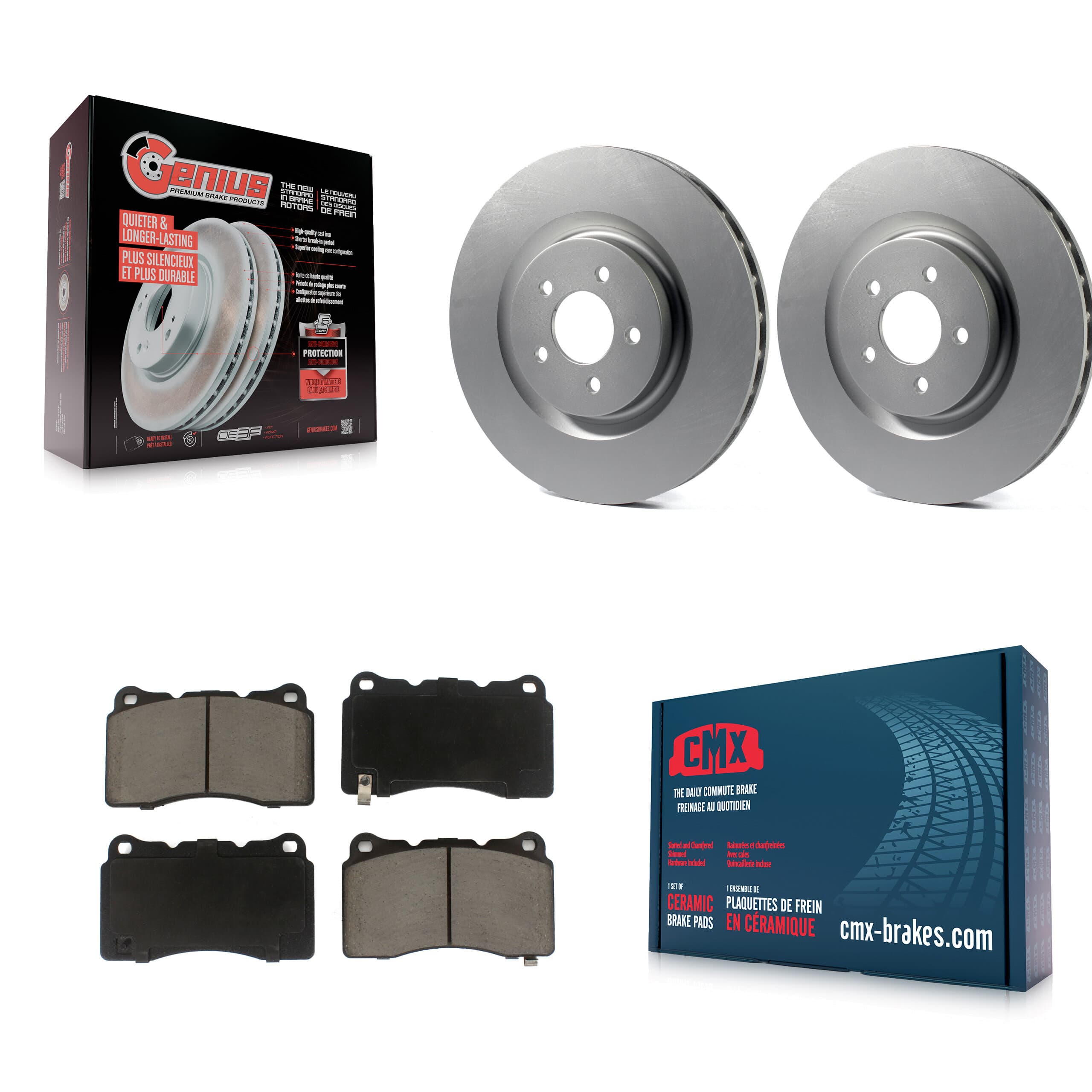 Transit Auto - KGC-100055 - Front Disc Brake Kits image 1