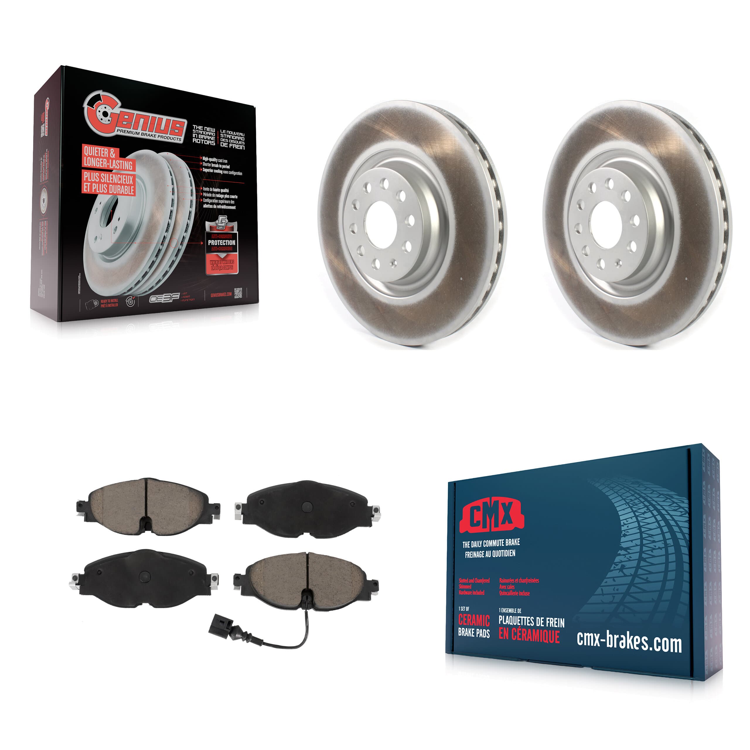 Transit Auto - KGC-100061 - Front Disc Brake Kits image 1