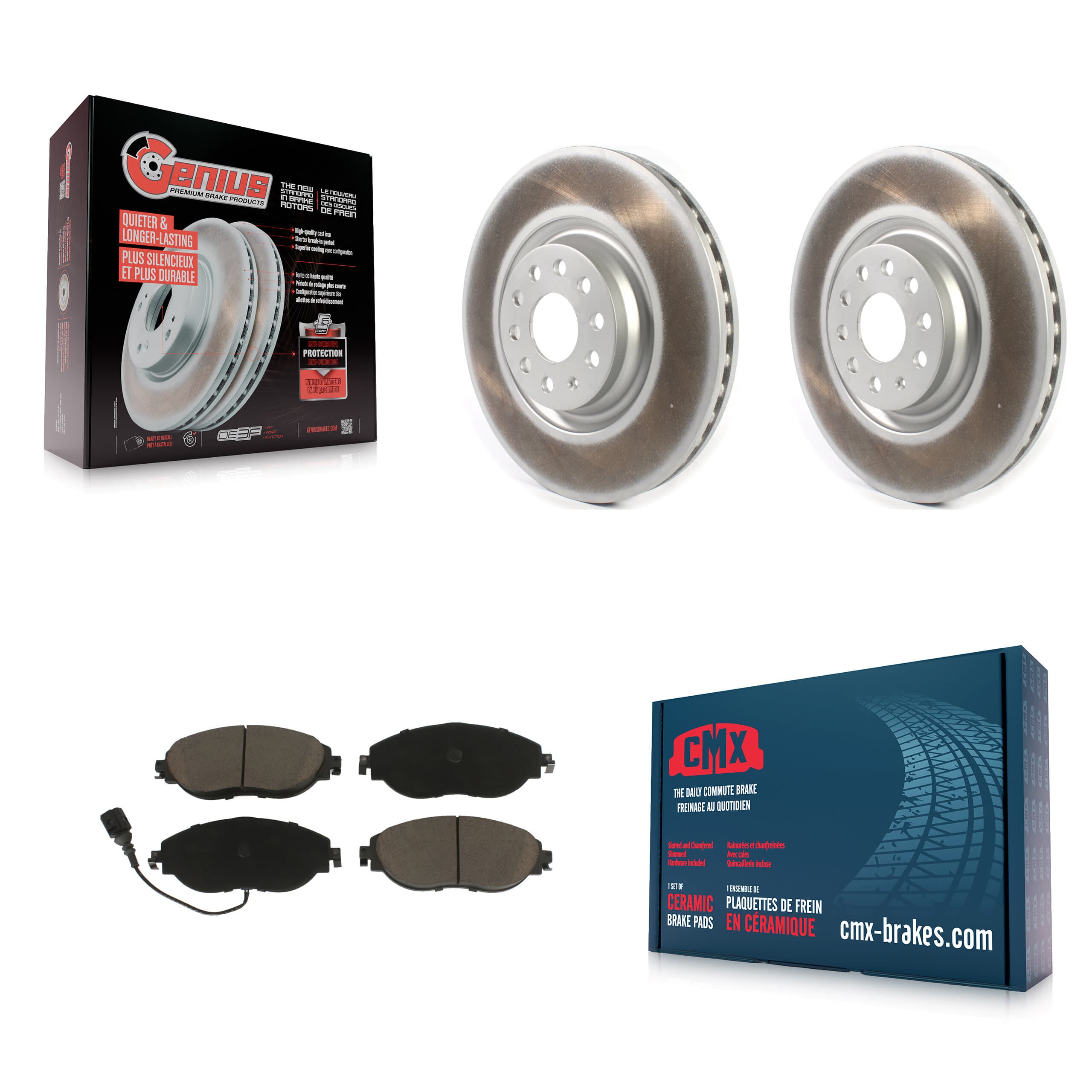 Transit Auto - KGC-100063 - Front Disc Brake Kits image 1