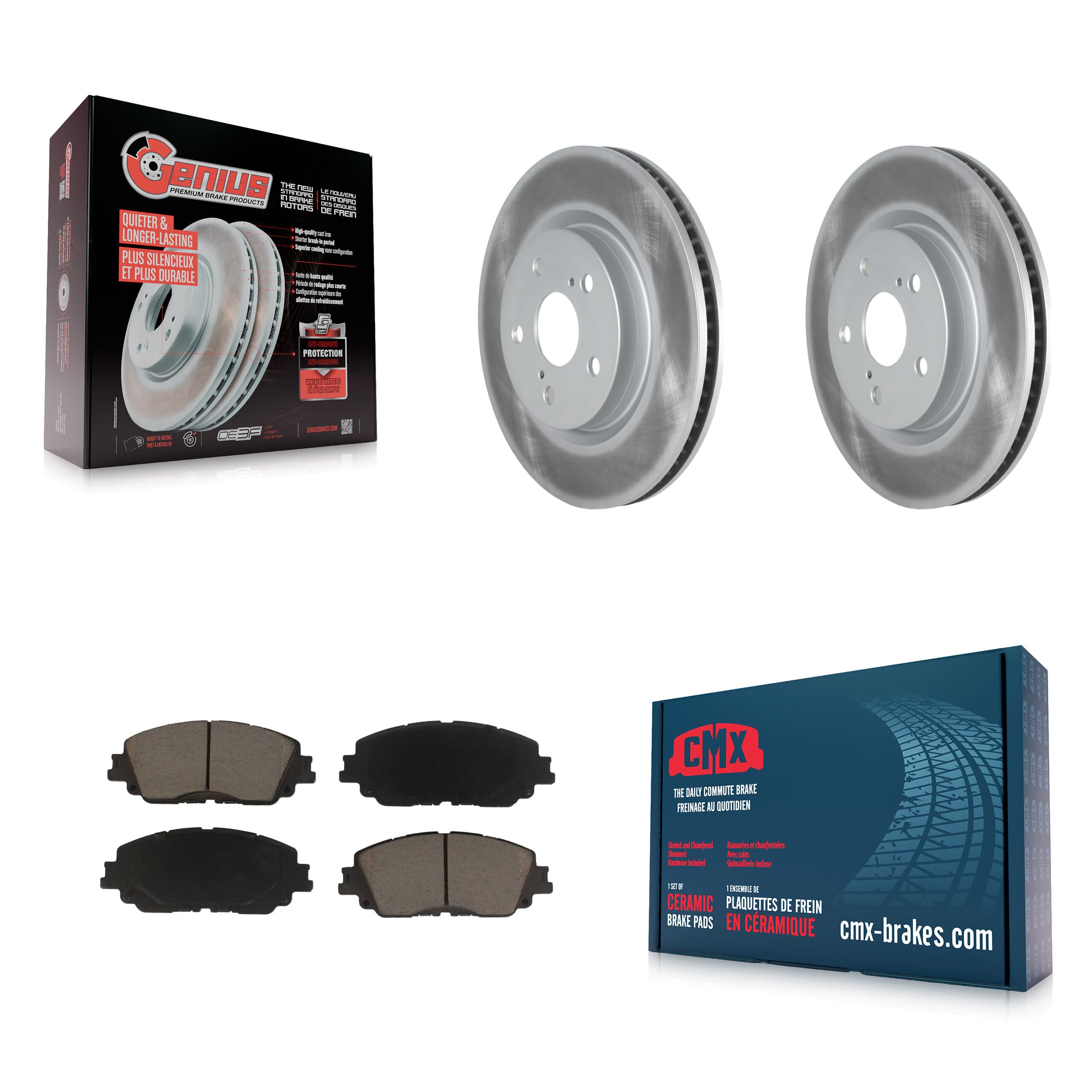 Transit Auto - KGC-100067 - Front Disc Brake Kits image 1