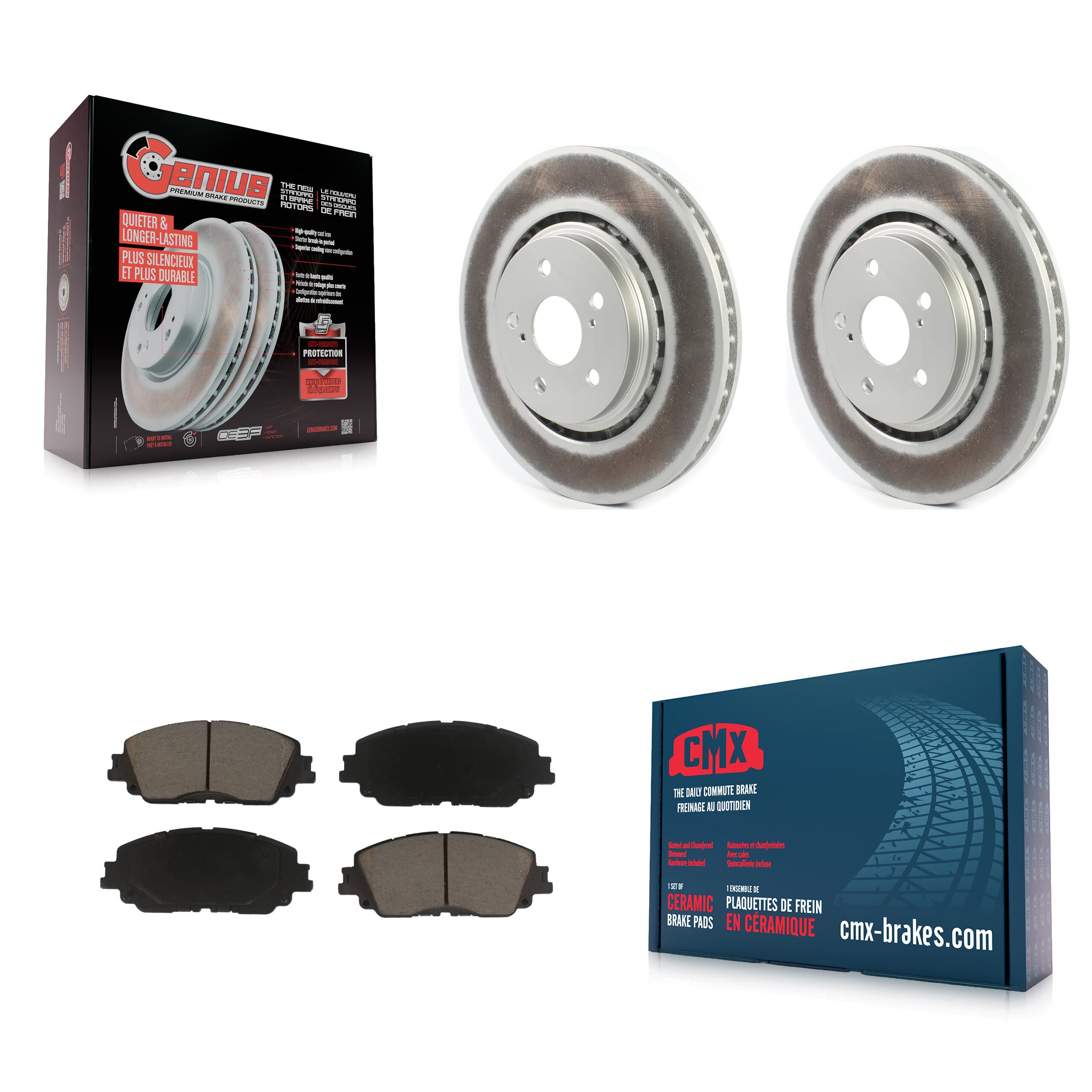 Transit Auto - KGC-100068 - Front Disc Brake Kits image 1