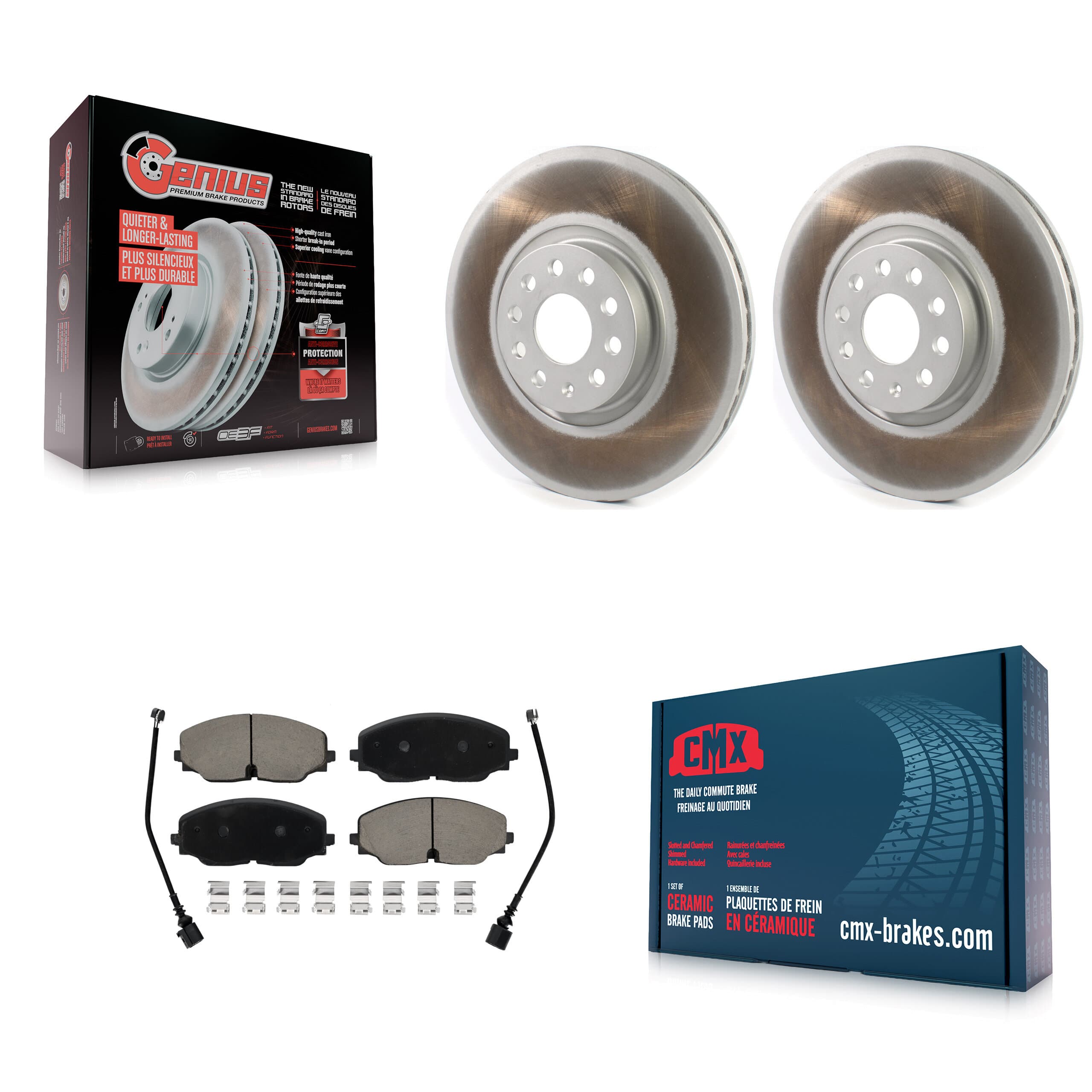 Transit Auto - KGC-100078 - Front Disc Brake Kits image 1