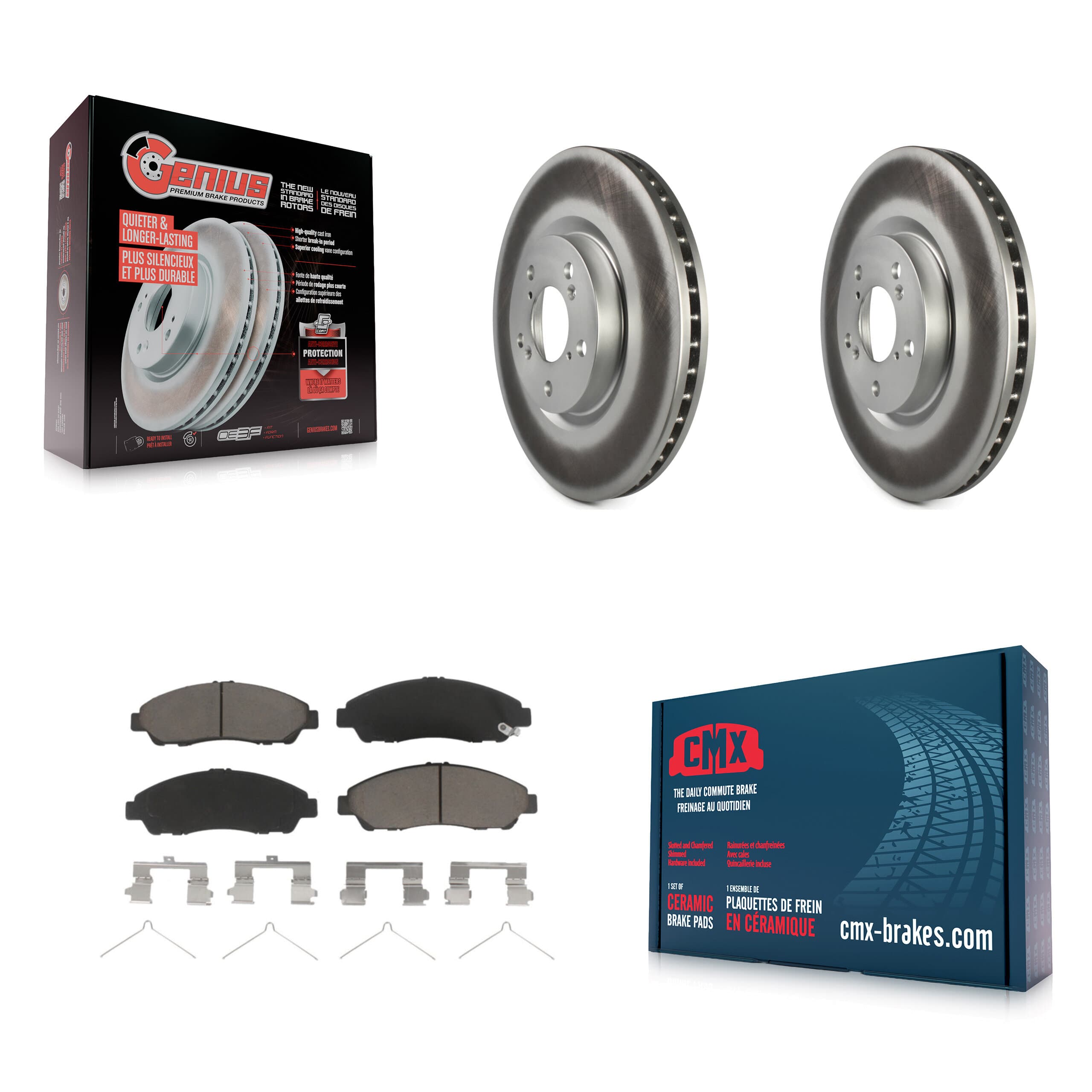 Transit Auto - KGC-100080 - Front Disc Brake Kits image 1