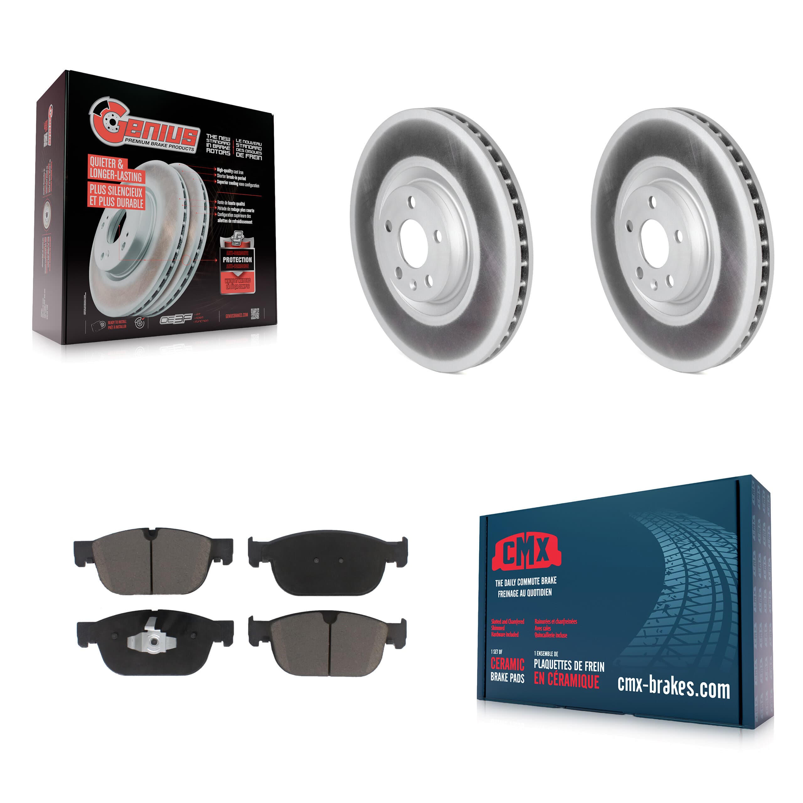Transit Auto - KGC-100081 - Front Disc Brake Kits image 1
