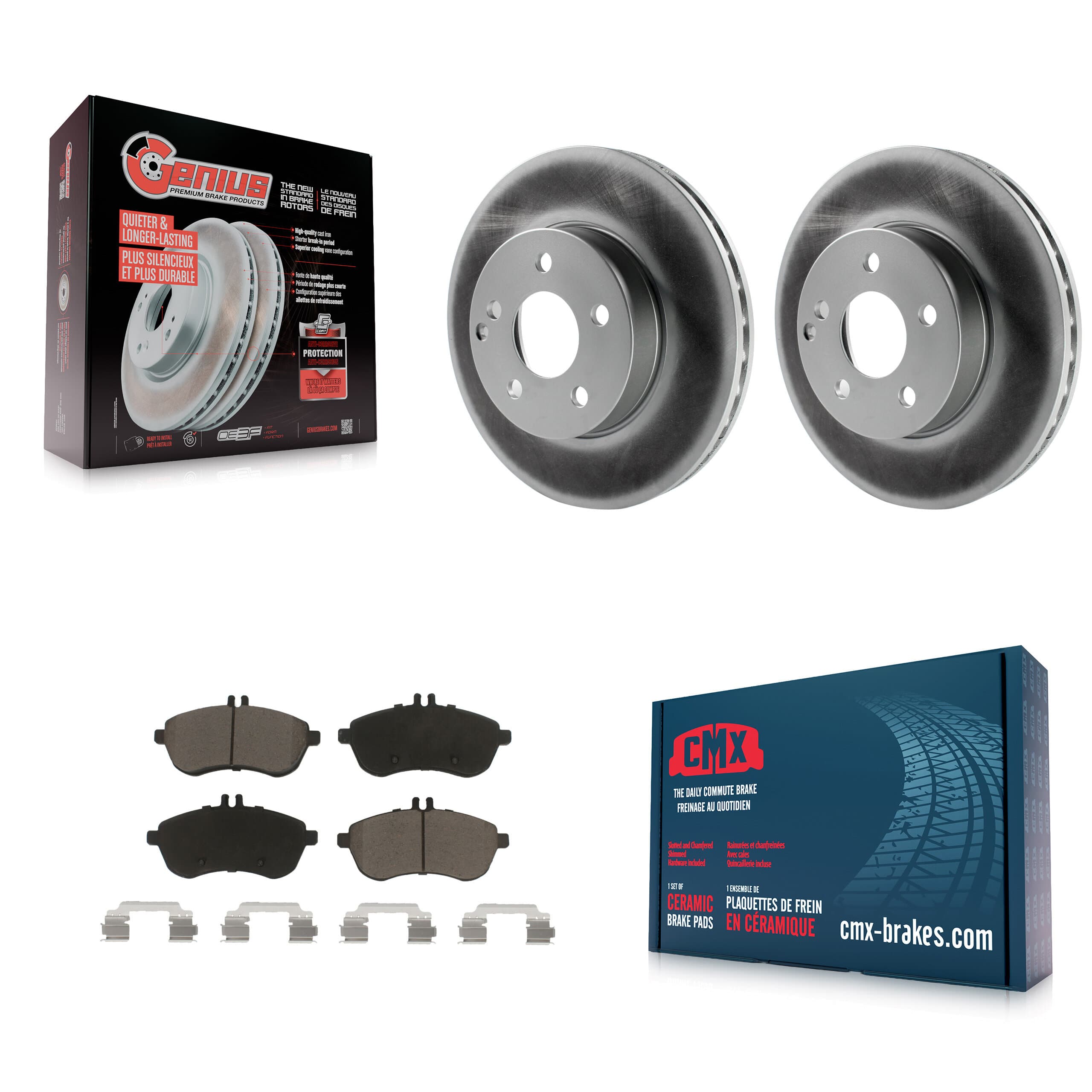 Transit Auto - KGC-100093 - Front Disc Brake Kits image 1