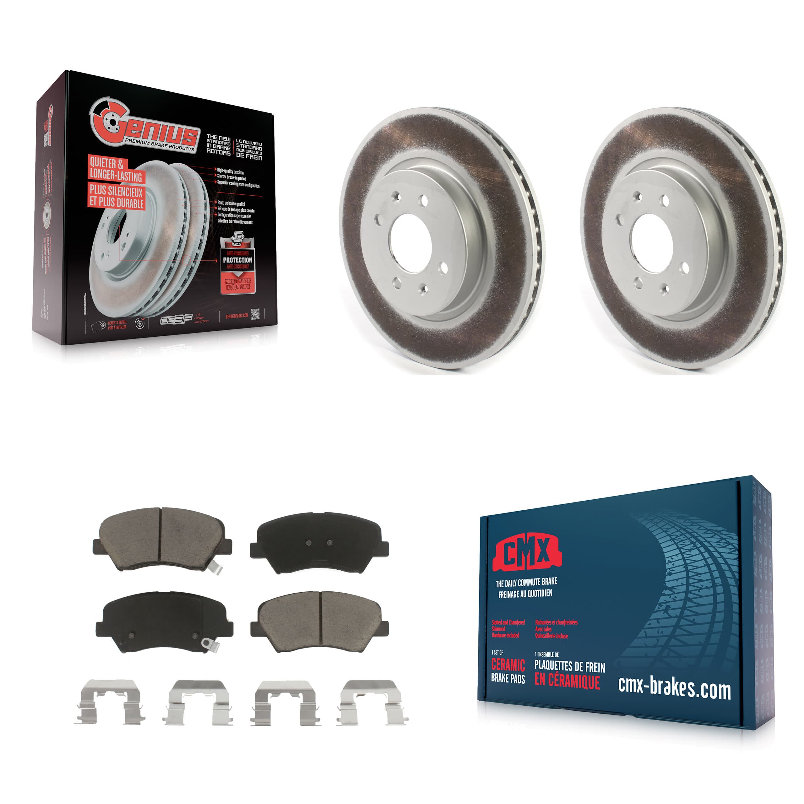 Transit Auto - KGC-100103 - Front Disc Brake Kits image 1