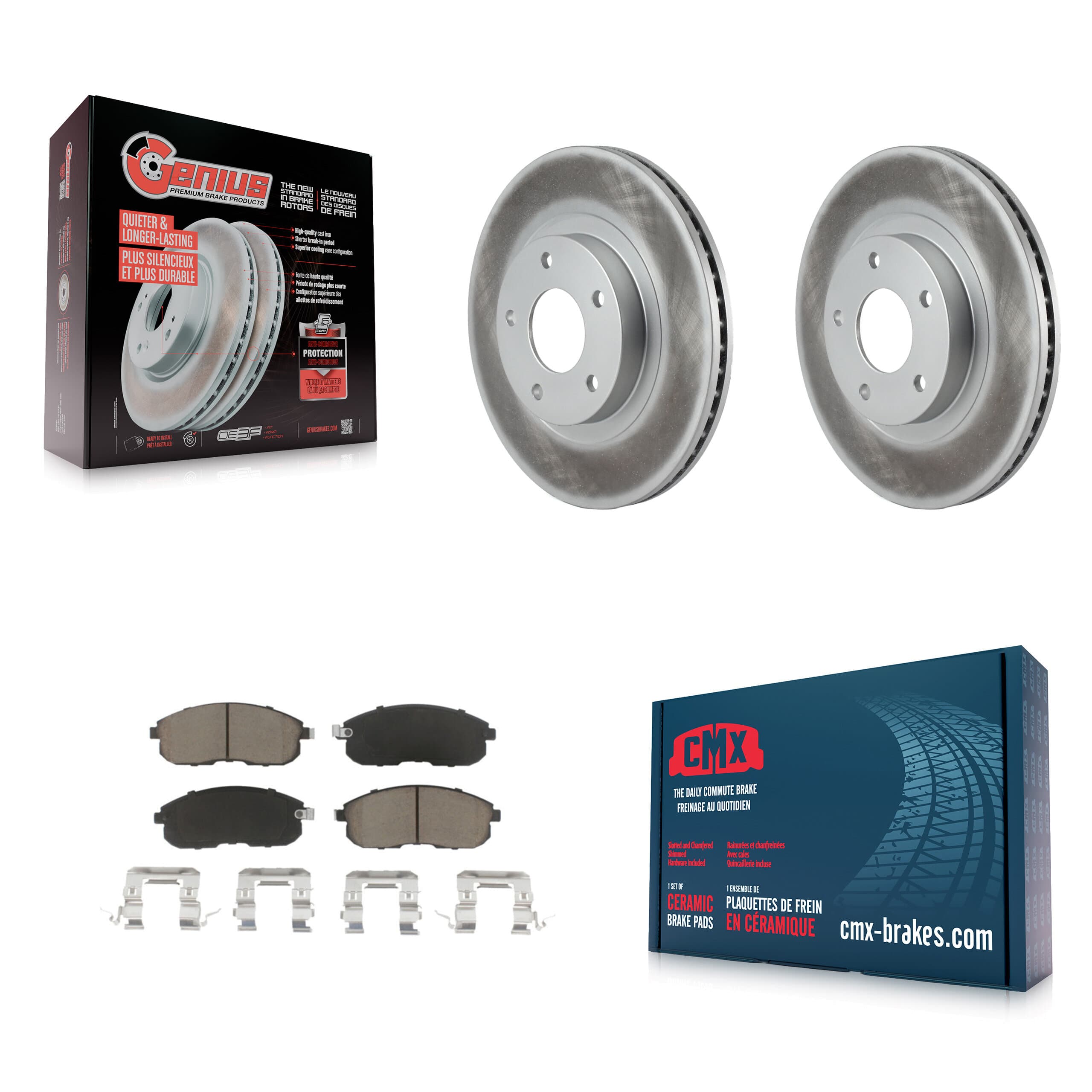 Transit Auto - KGC-100123 - Front Disc Brake Kits image 1