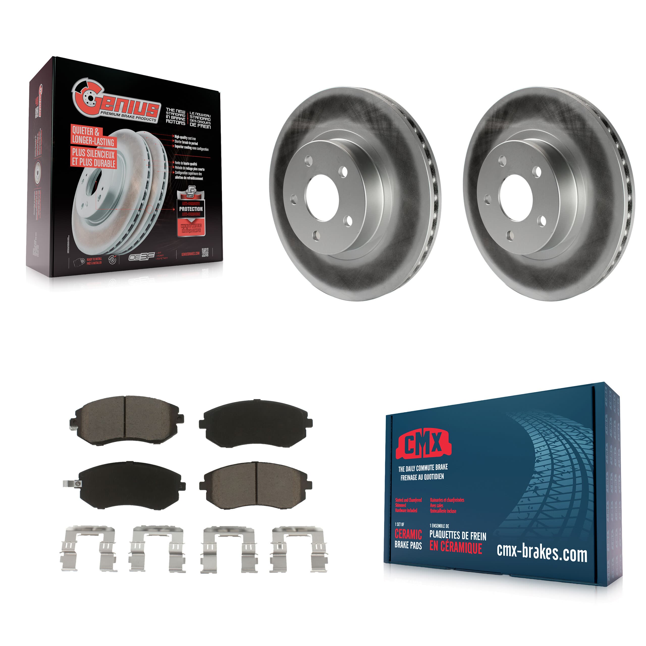 Transit Auto - KGC-100134 - Front Disc Brake Kits image 1