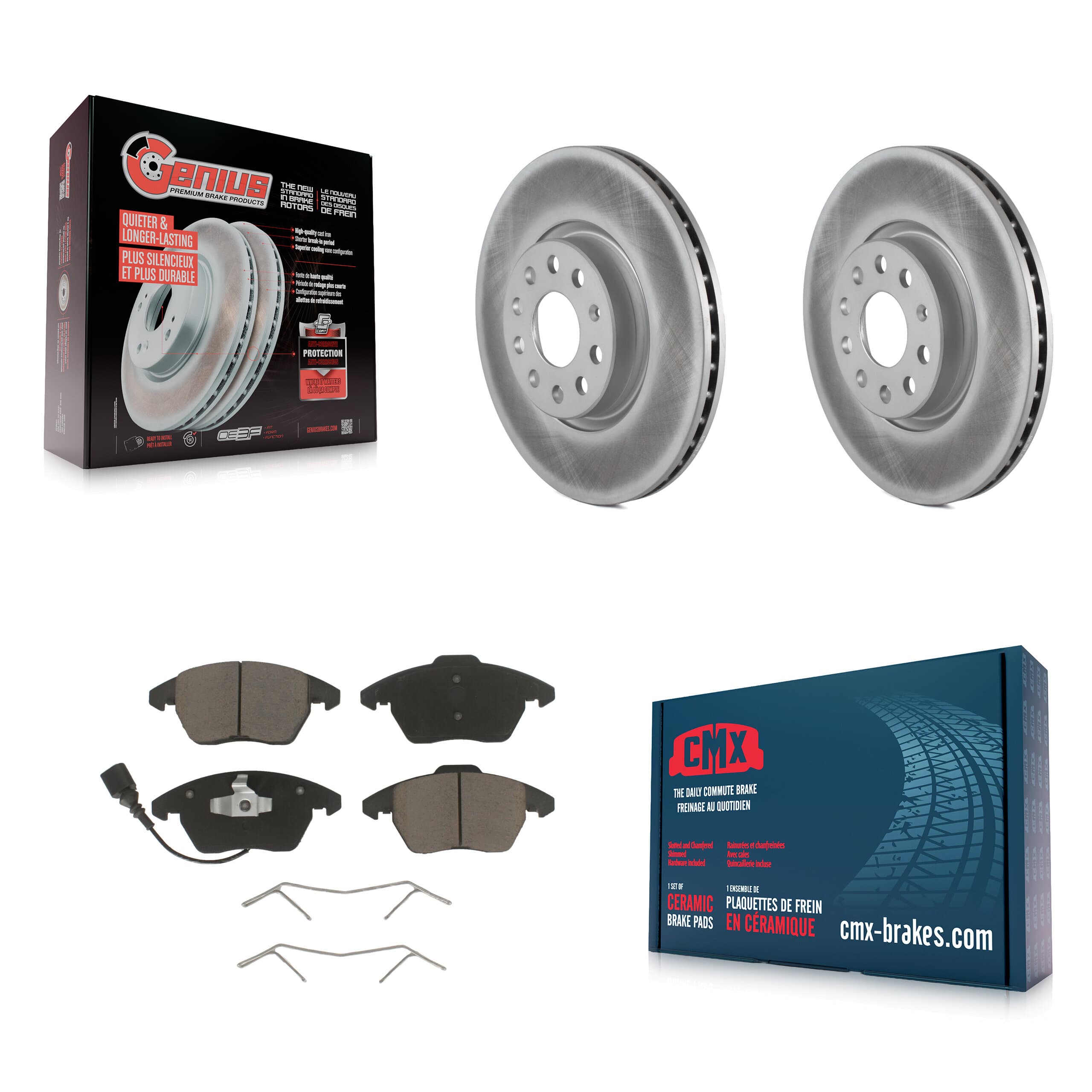 Transit Auto - KGC-100141 - Front Disc Brake Kits image 1