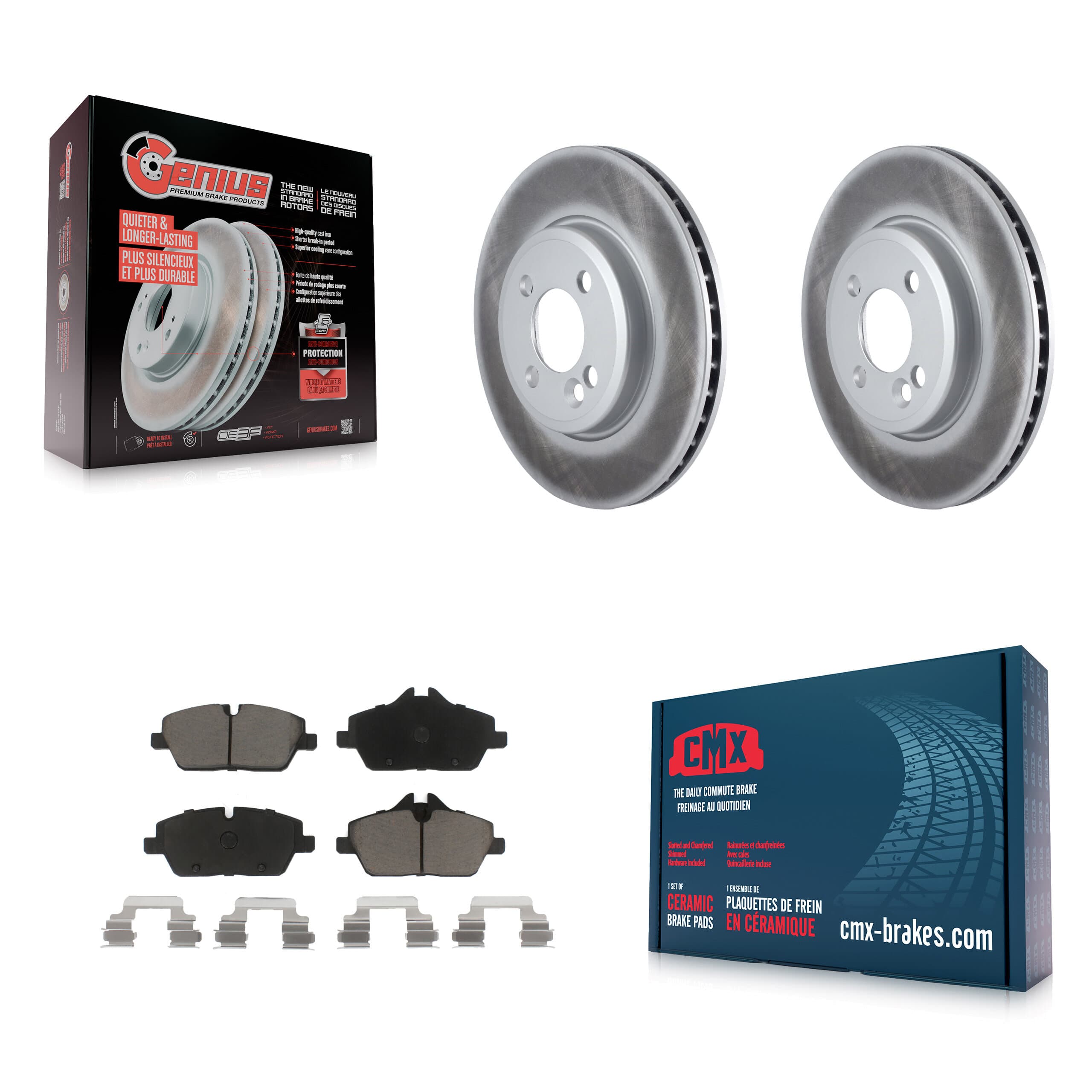 Transit Auto - KGC-100145 - Front Disc Brake Kits image 1