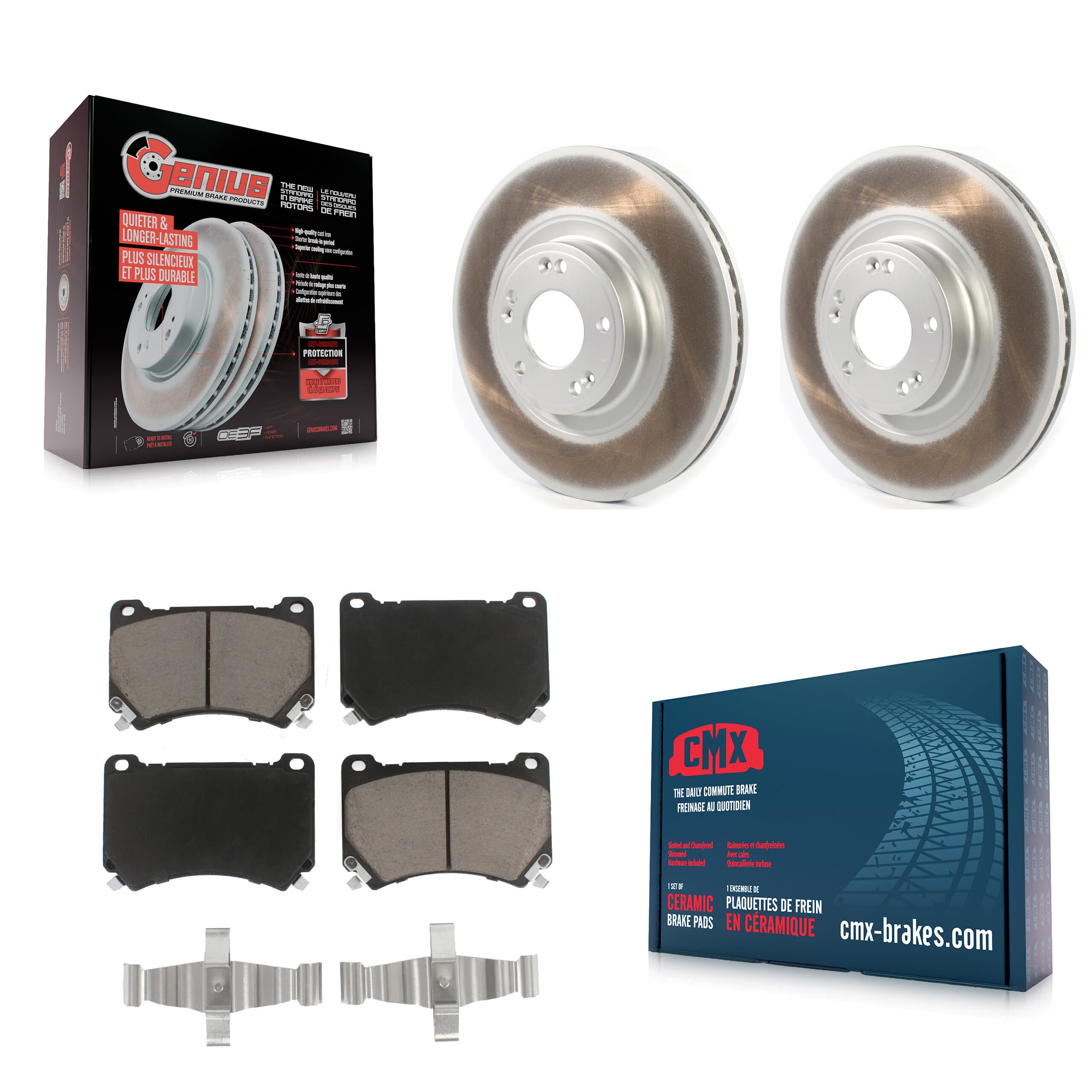 Transit Auto - KGC-100153 - Front Disc Brake Kits image 1