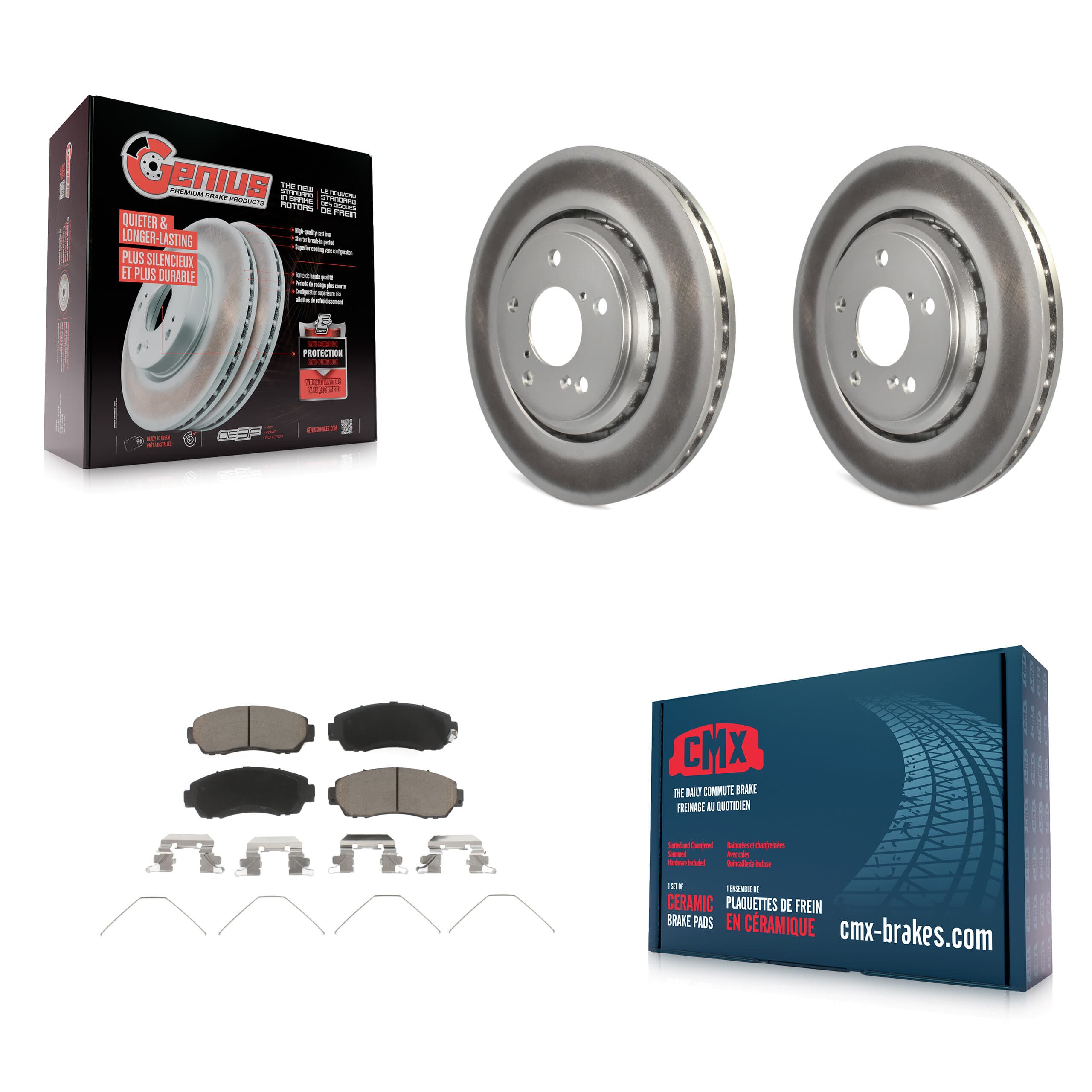 Transit Auto - KGC-100161 - Front Disc Brake Kits image 1