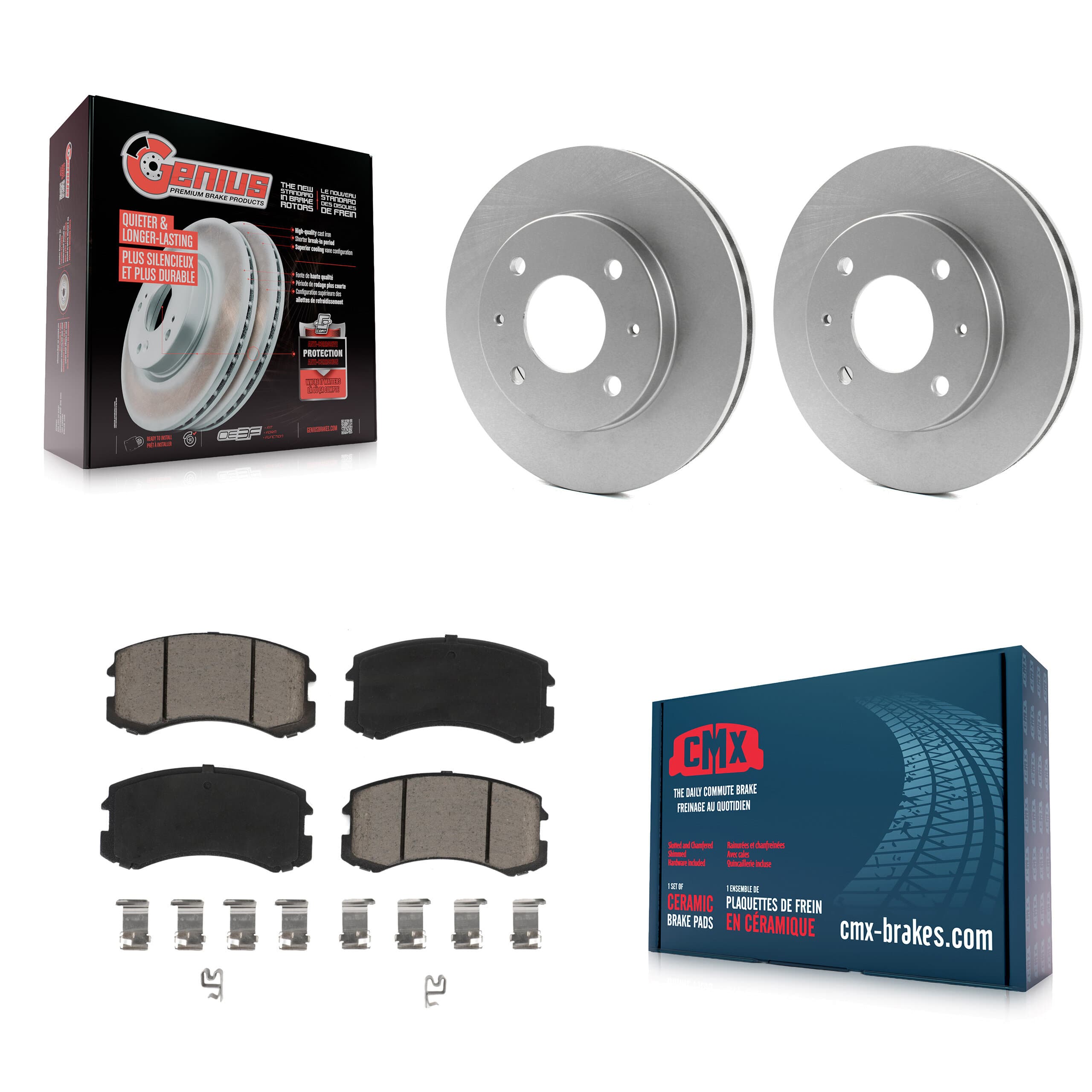 Transit Auto - KGC-100164 - Front Disc Brake Kits image 1