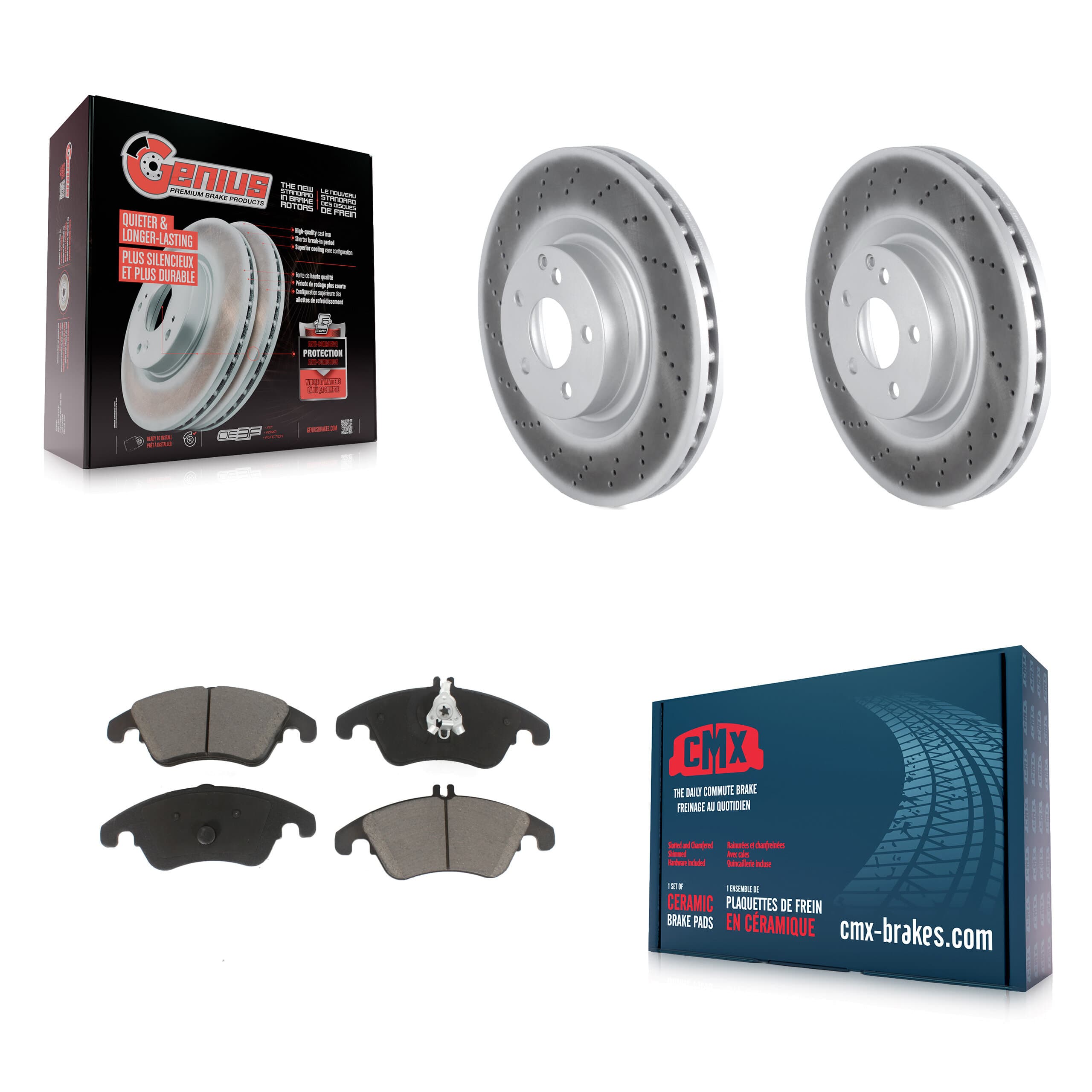 Transit Auto - KGC-100171 - Front Disc Brake Kits image 1