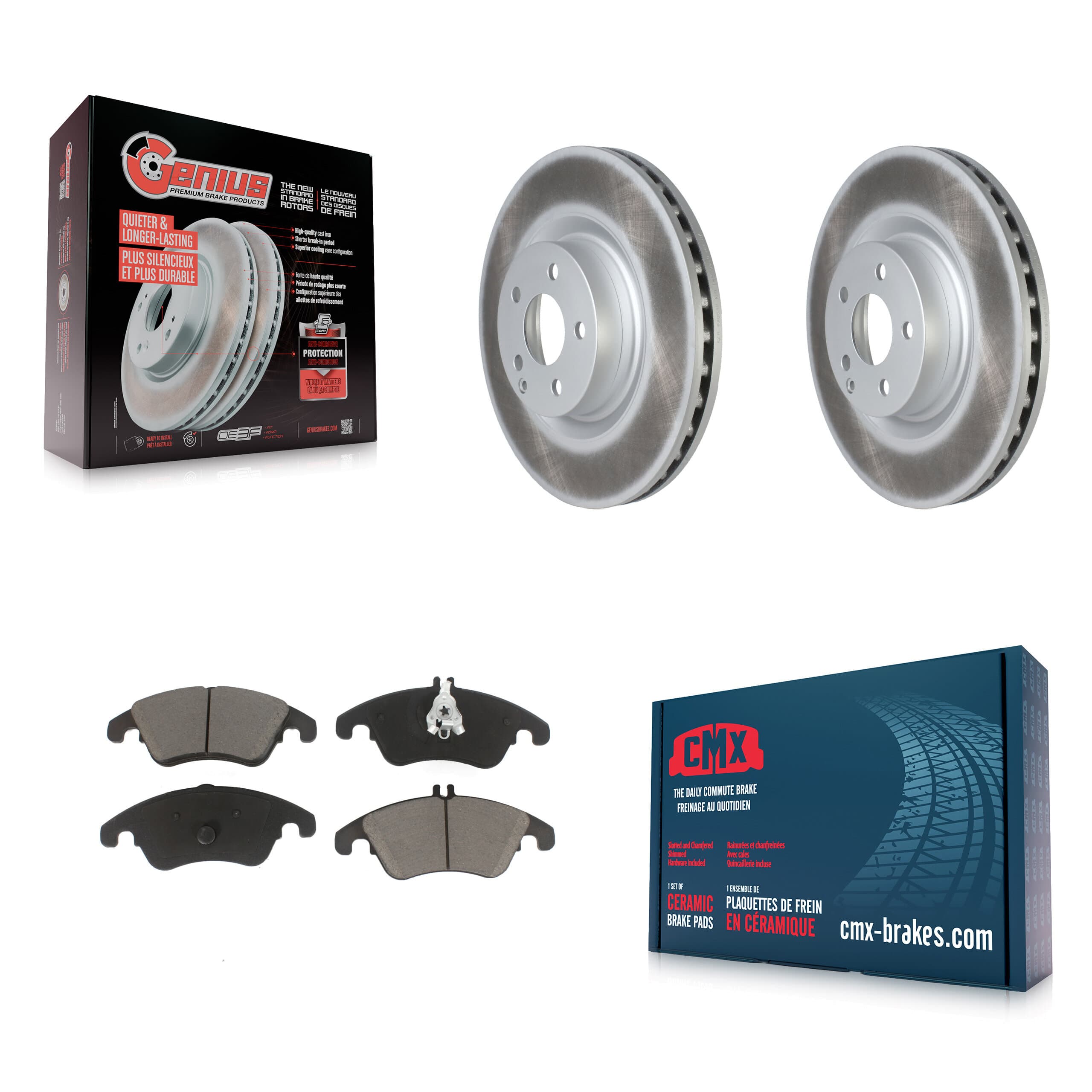 Transit Auto - KGC-100172 - Front Disc Brake Kits image 1