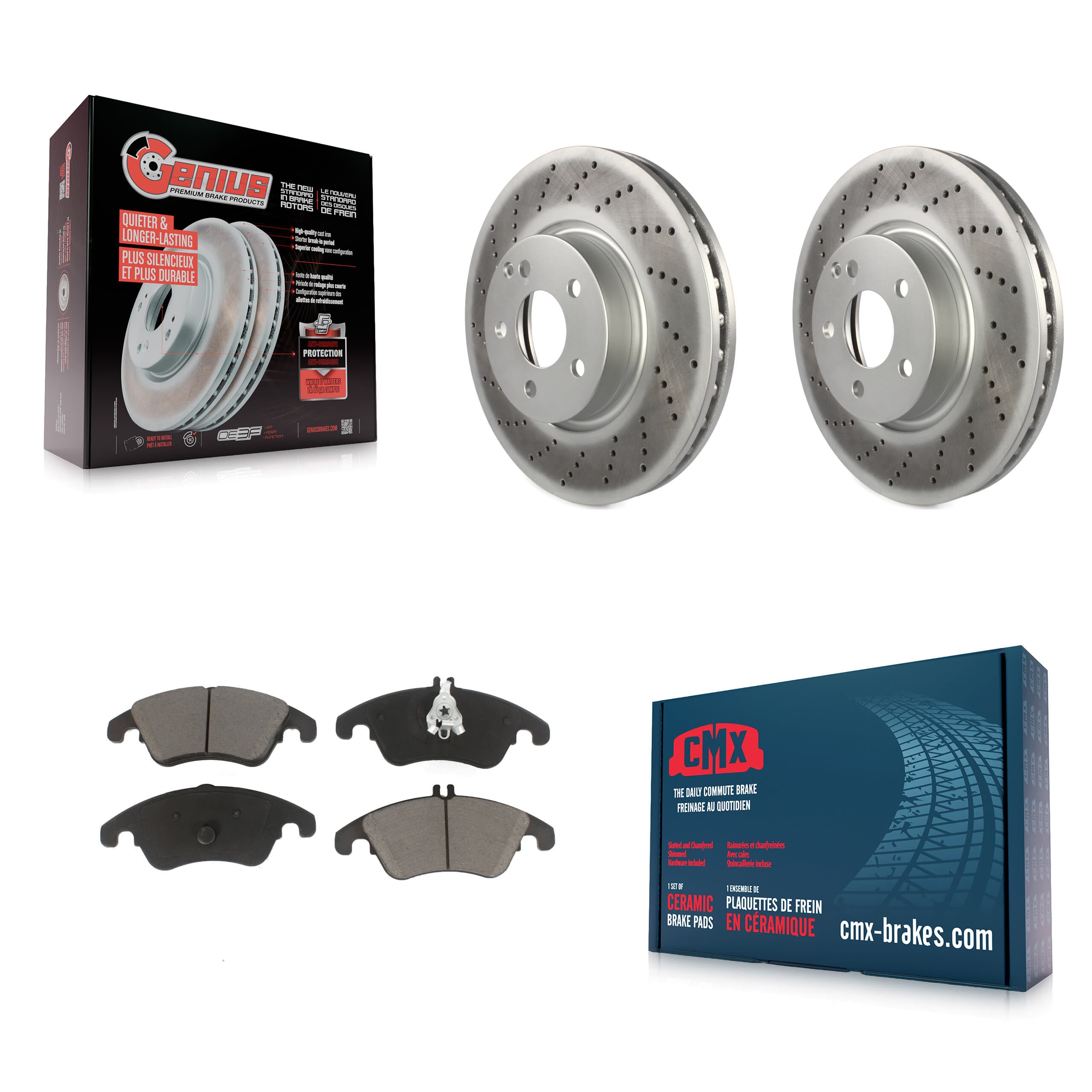 Transit Auto - KGC-100174 - Front Disc Brake Kits image 1