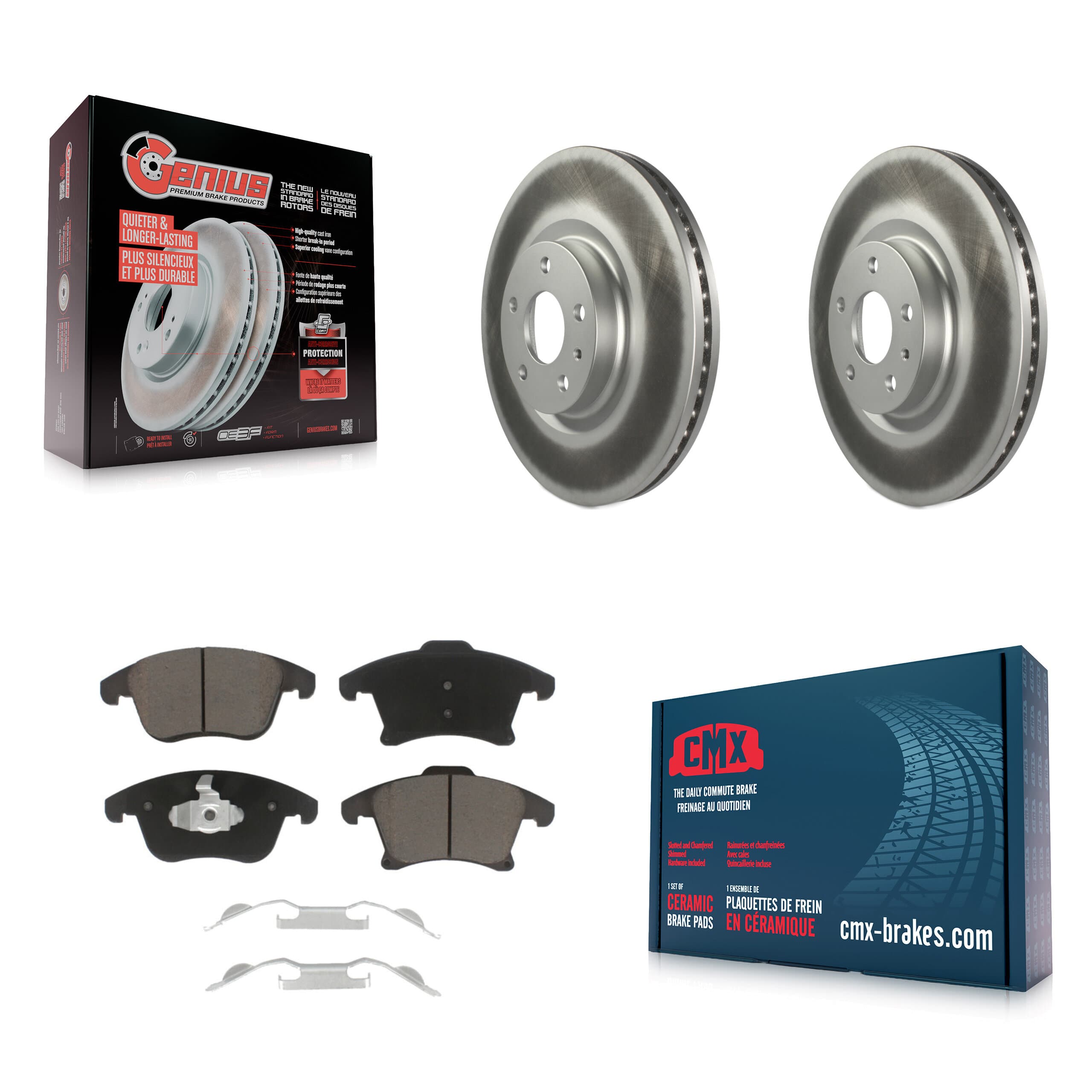 Transit Auto - KGC-100178 - Front Disc Brake Kits image 1