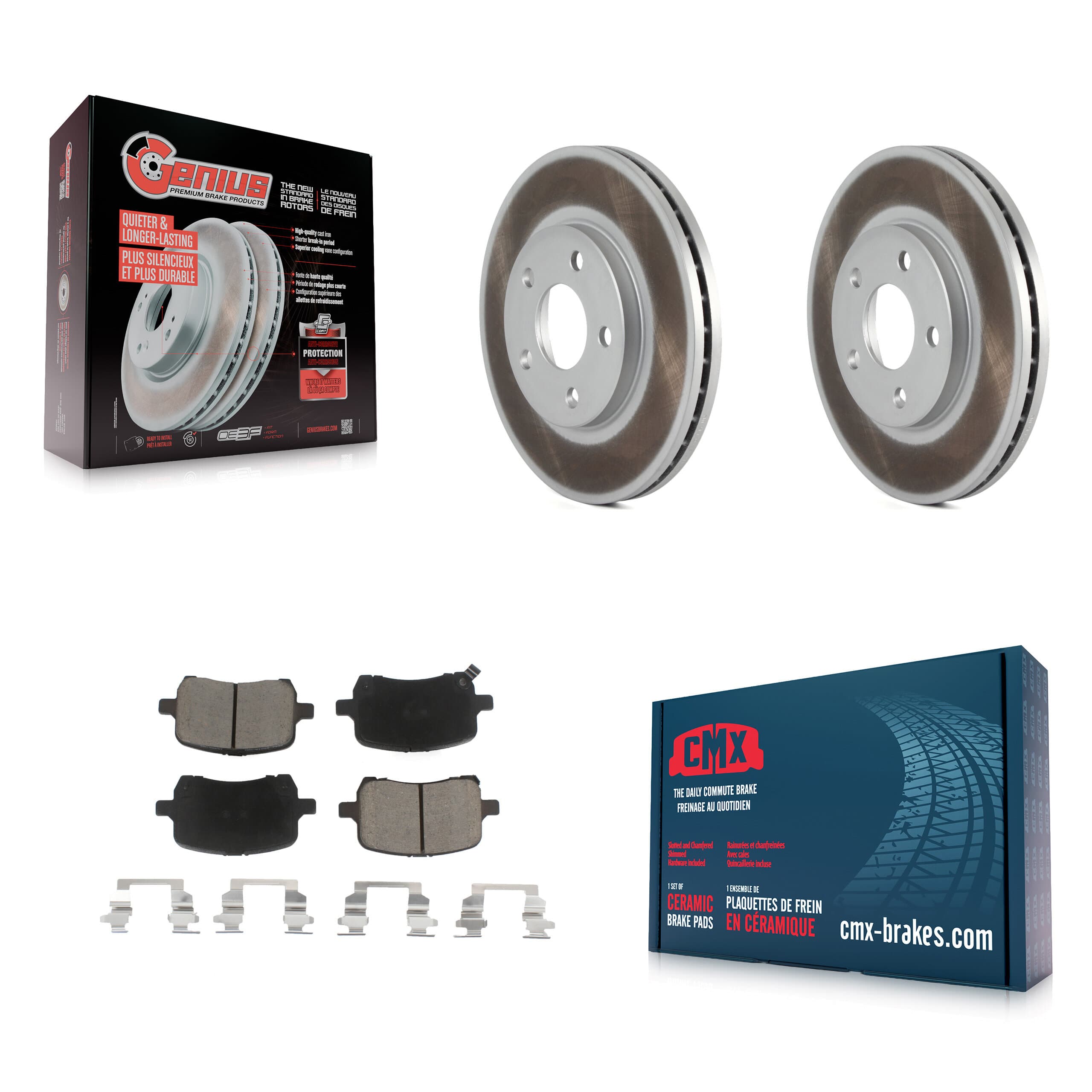 Transit Auto - KGC-100190 - Front Disc Brake Kits image 1